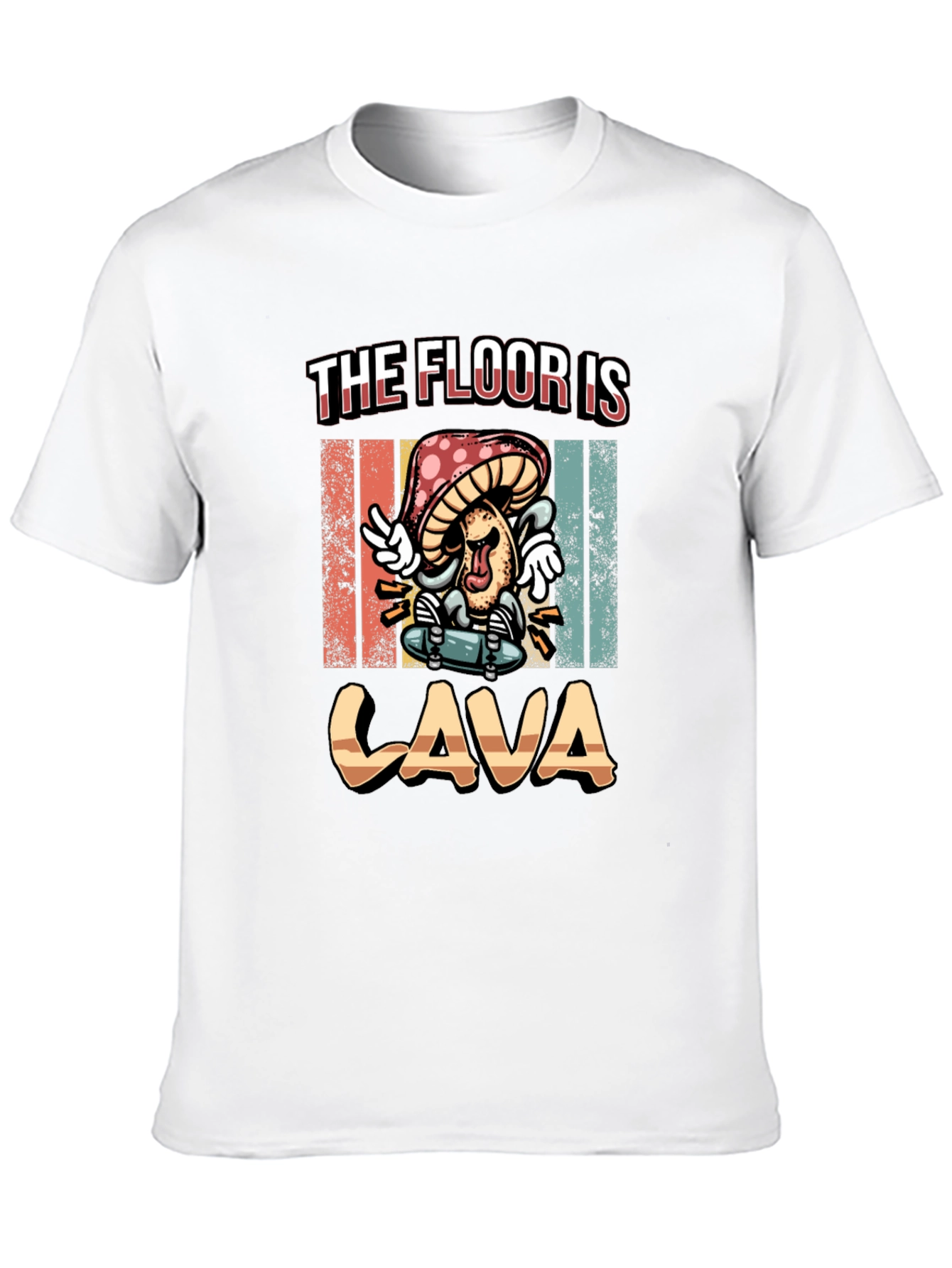 The Floor is Lava Mushroom T-Shirt
