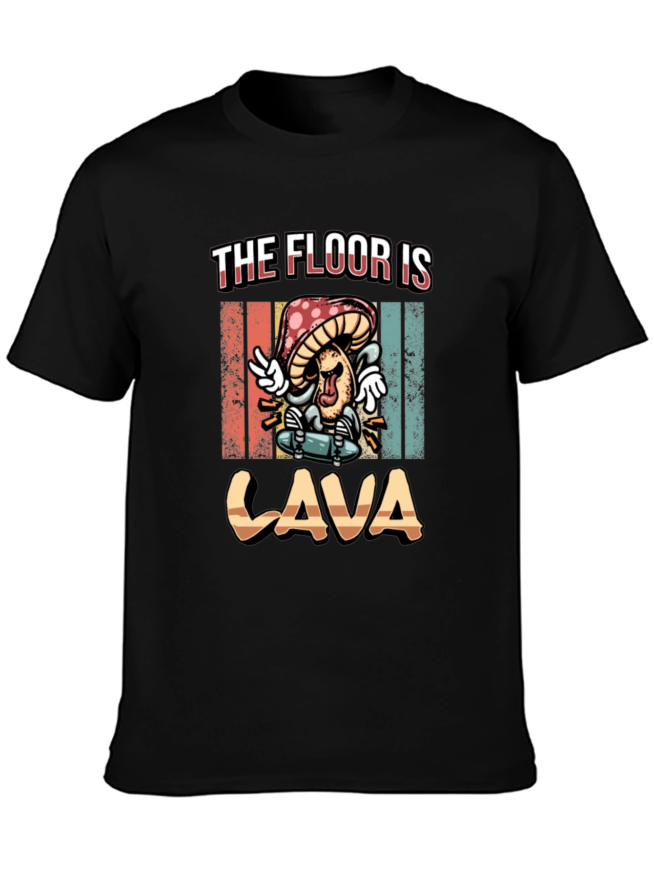 The Floor is Lava Mushroom T-Shirt