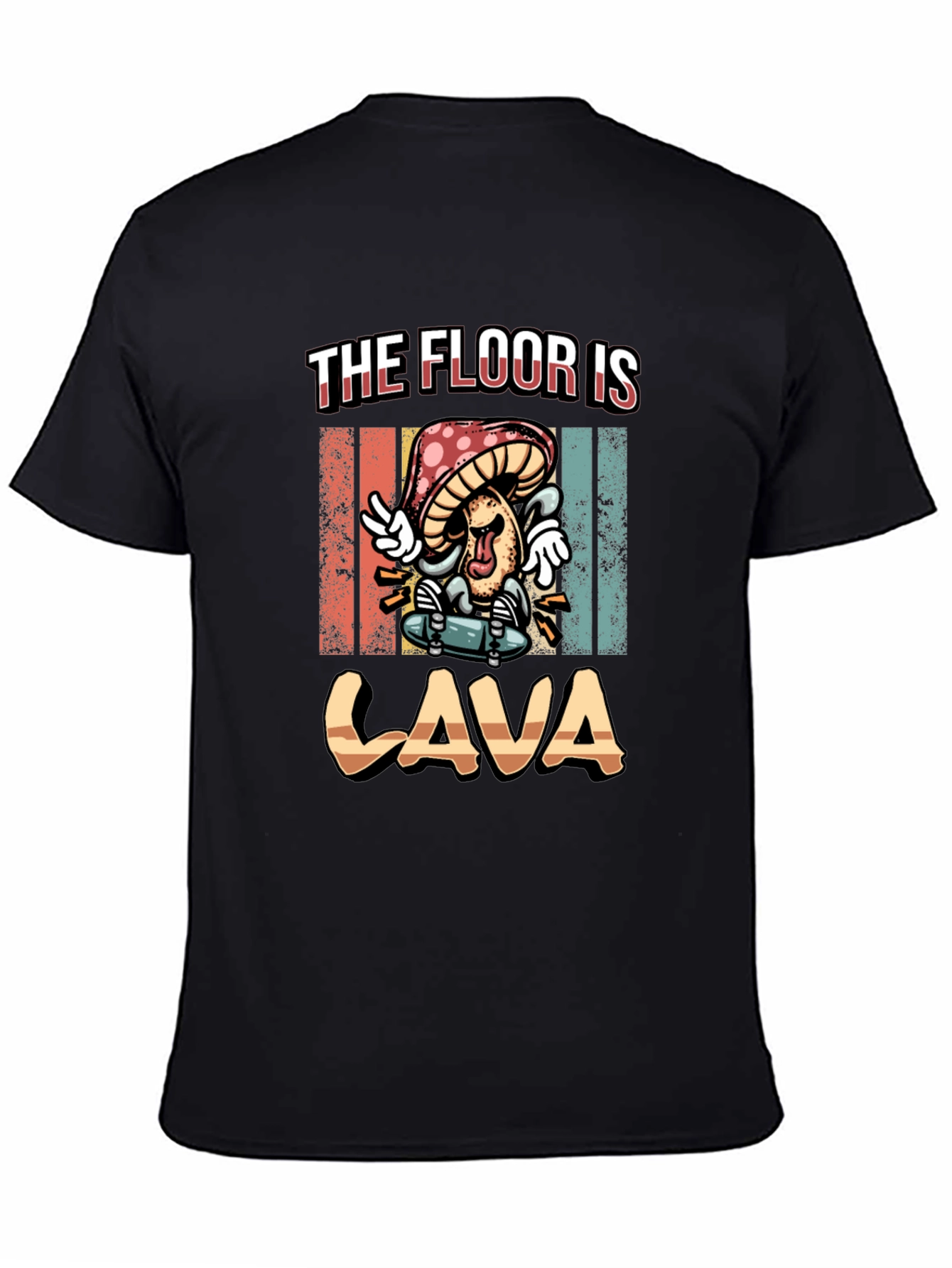 The Floor is Lava Mushroom T-Shirt