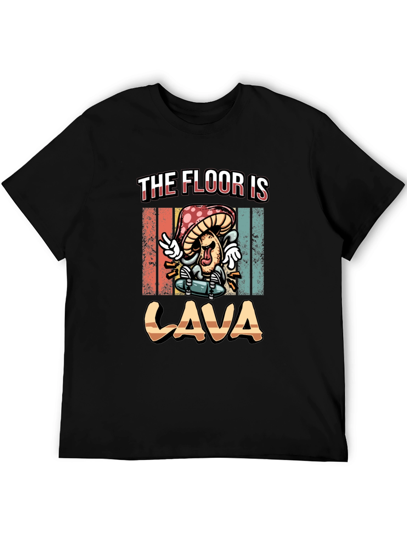 The Floor is Lava Mushroom T-Shirt