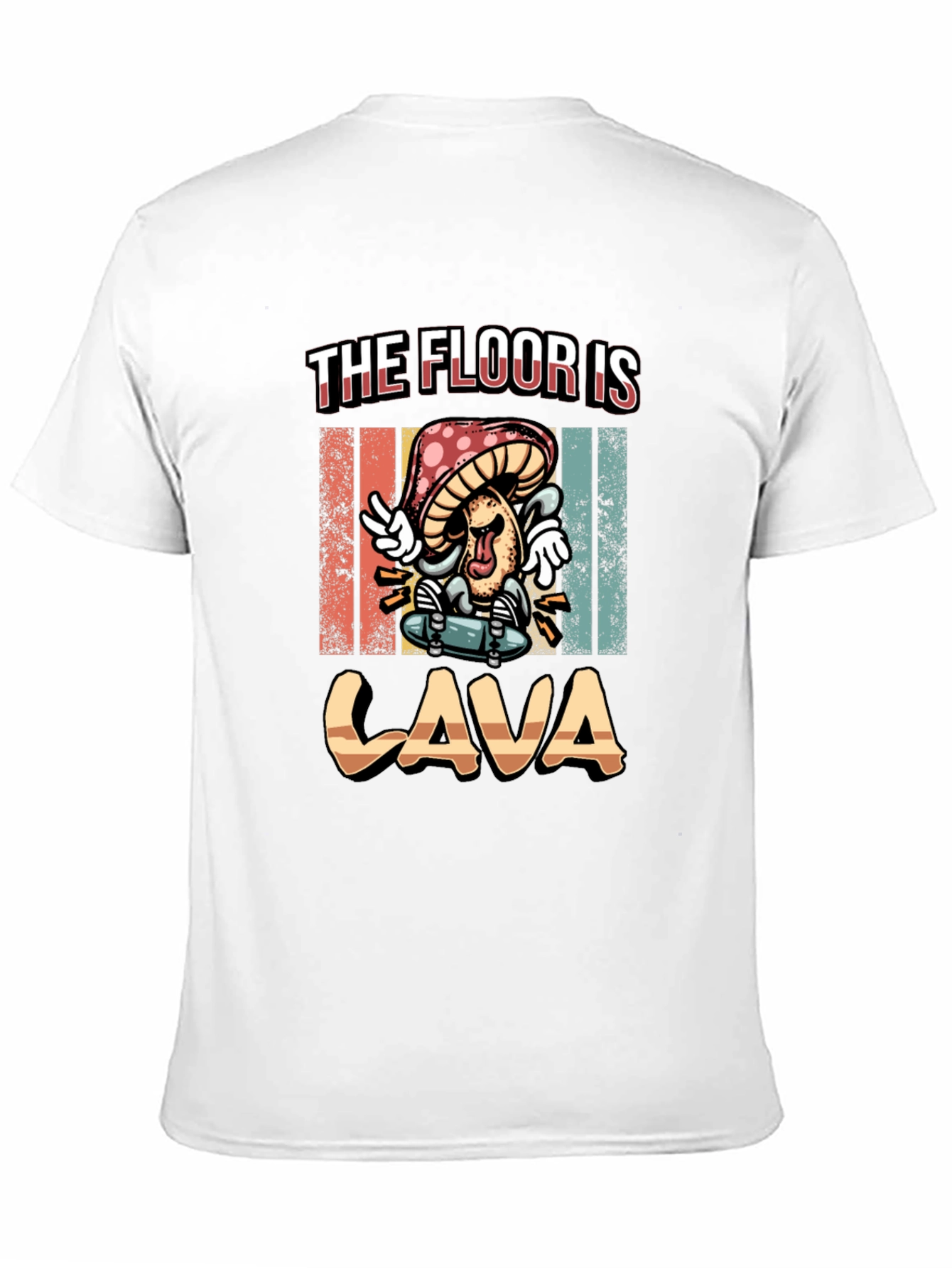The Floor is Lava Mushroom T-Shirt