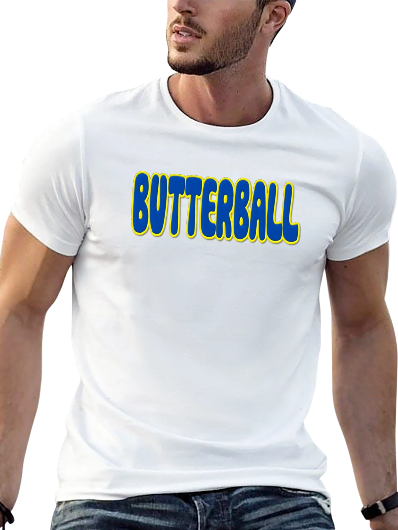 Butterball Graphic Tee - Novelty Print T-Shirt