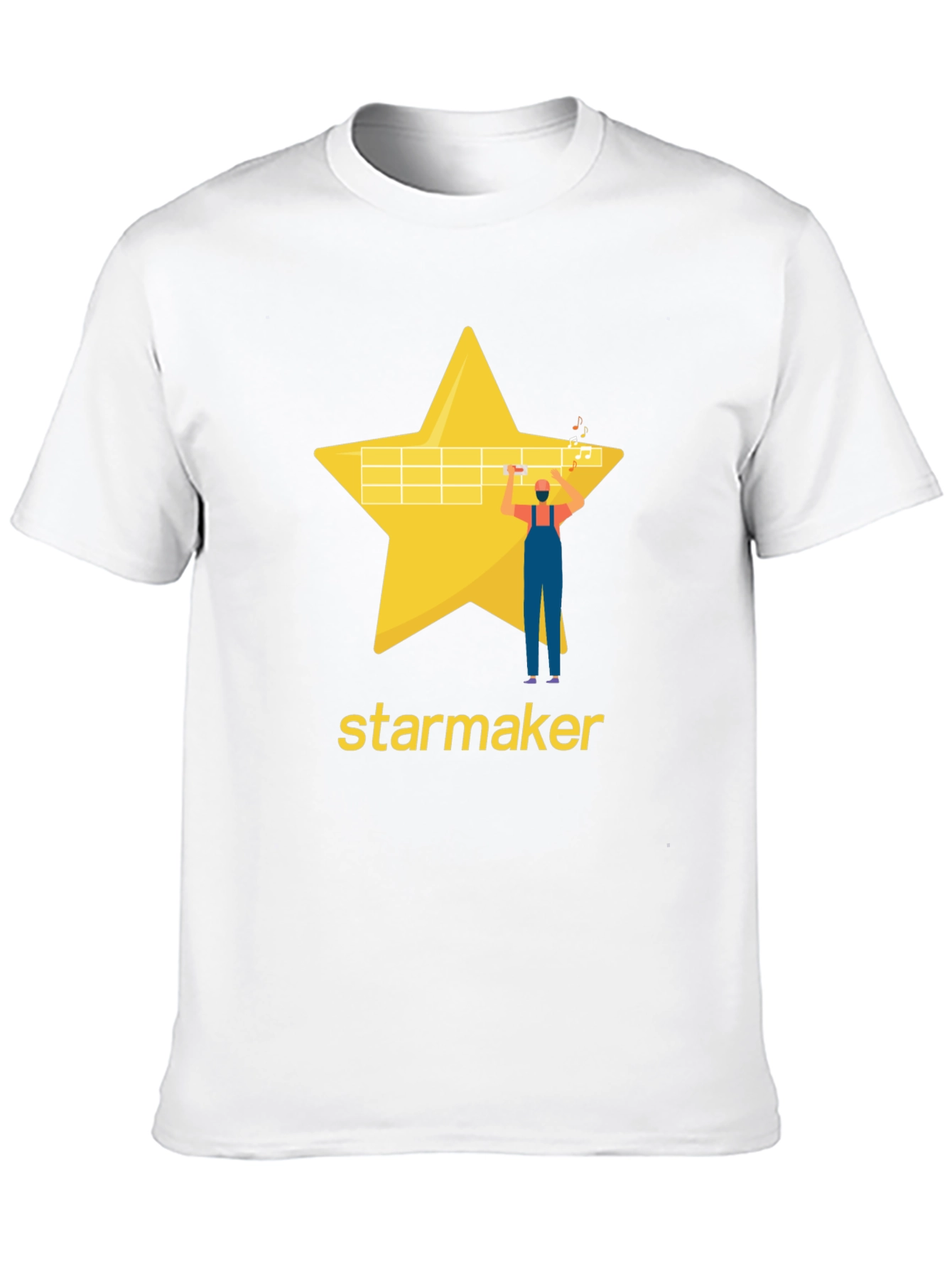 Starmaker Black T-Shirt - Stylish Graphic Tee