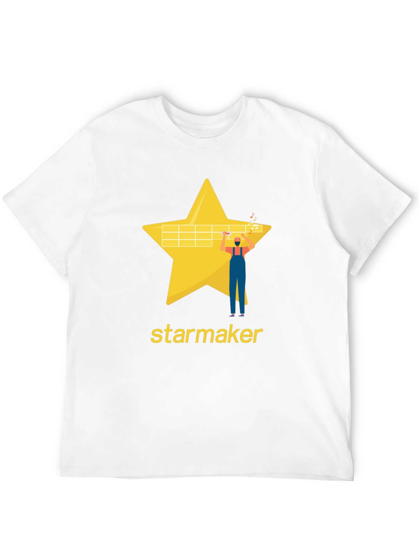 Starmaker Black T-Shirt - Stylish Graphic Tee