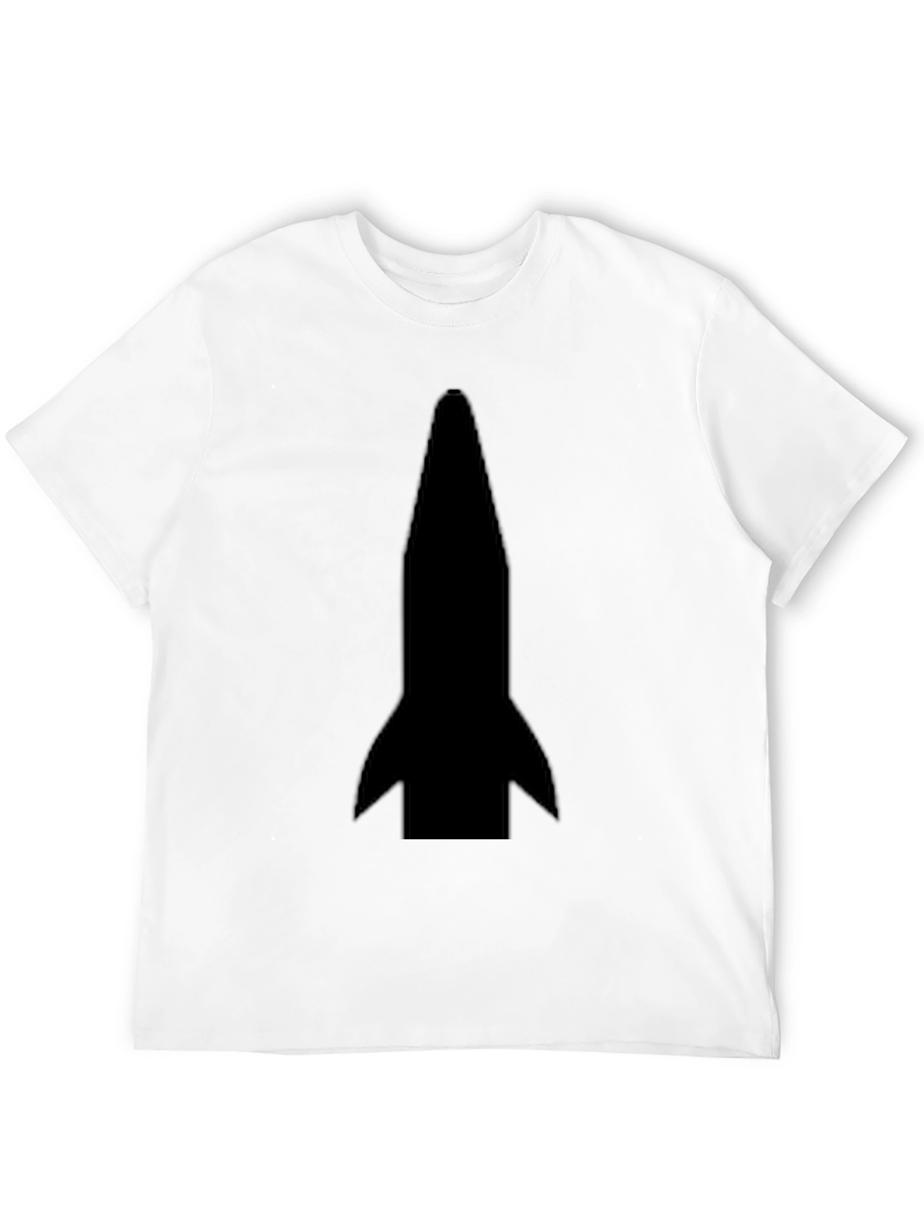 Rocket Graphic T-Shirt - Mens Black Tee