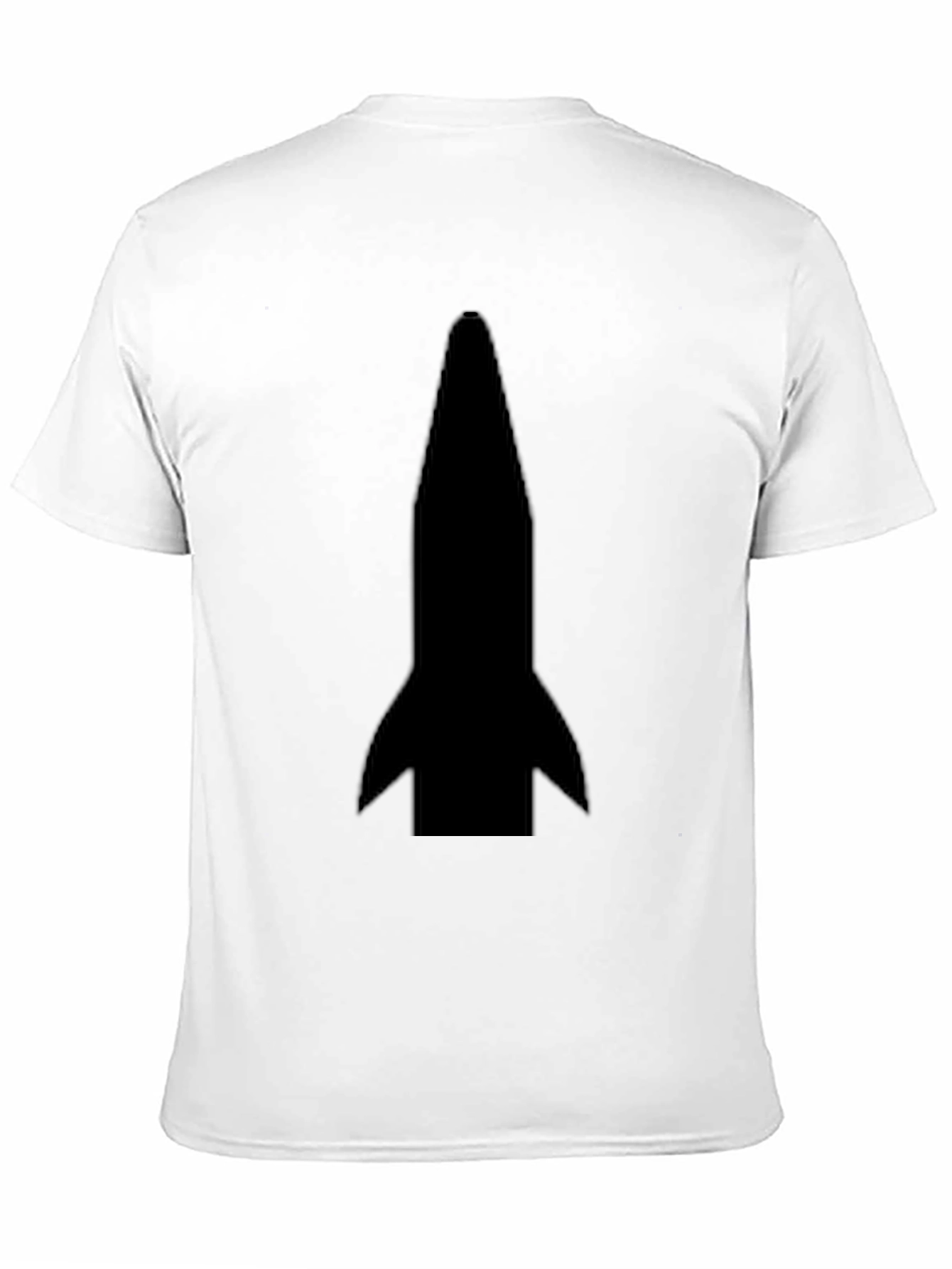 Rocket Graphic T-Shirt - Mens Black Tee