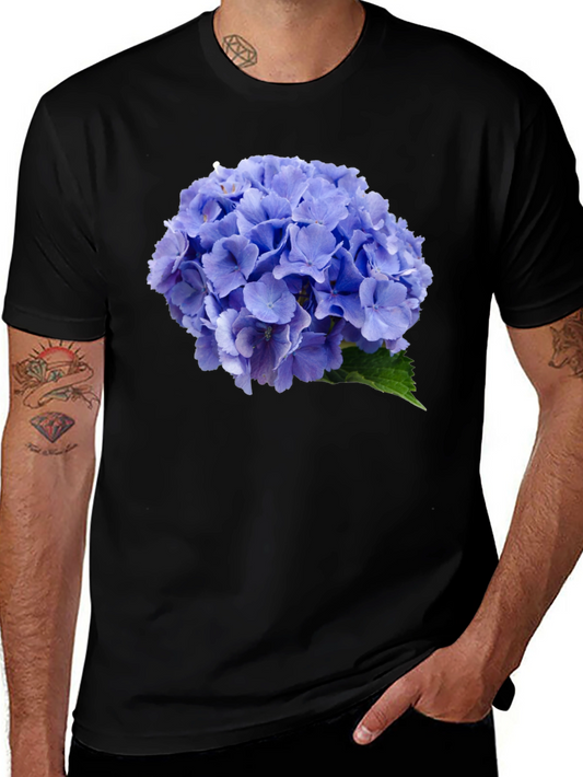 Hydrangea Flower Graphic T-Shirt
