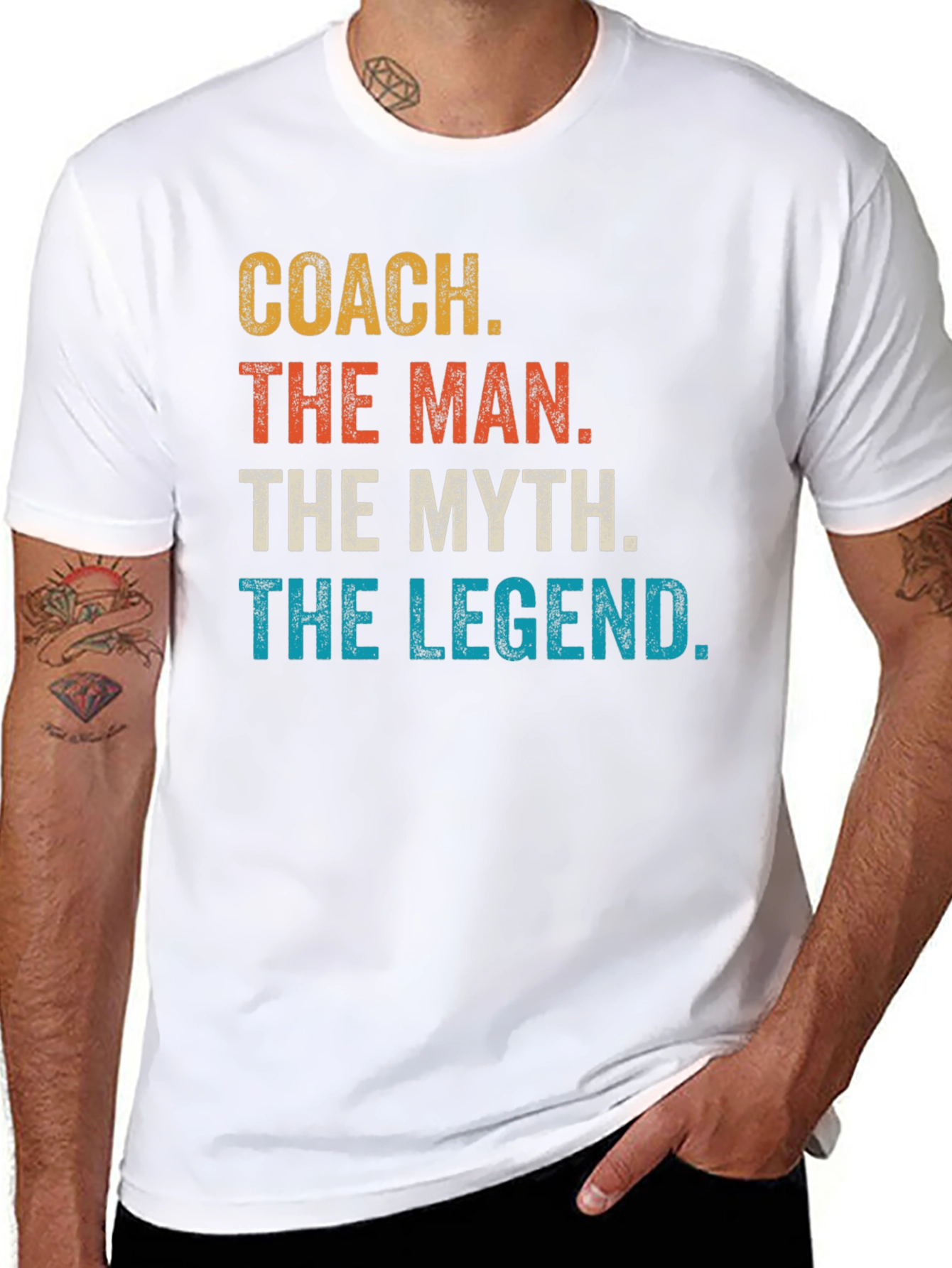 Coach The Man The Myth Legend T-Shirt
