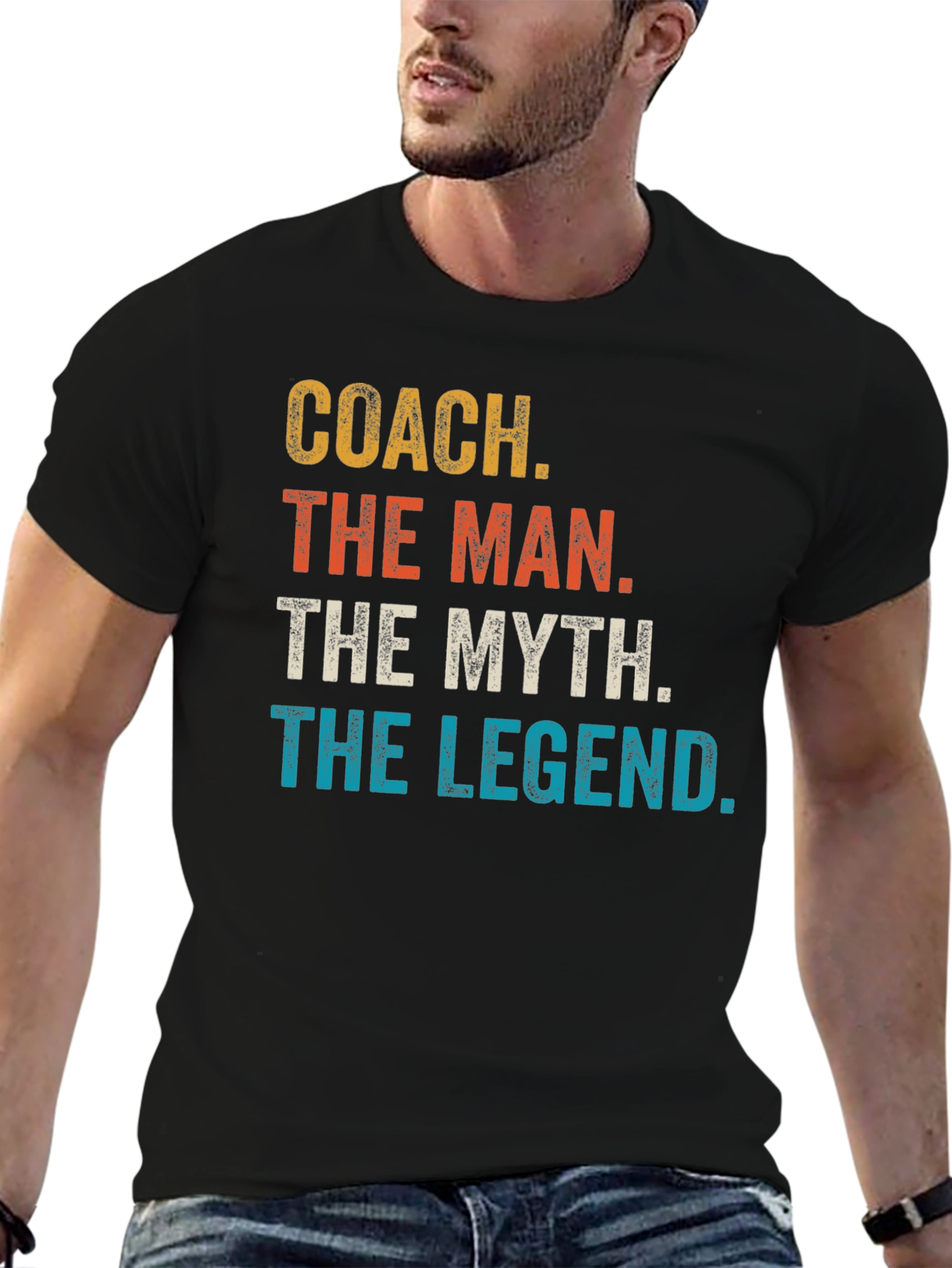 Coach The Man The Myth Legend T-Shirt