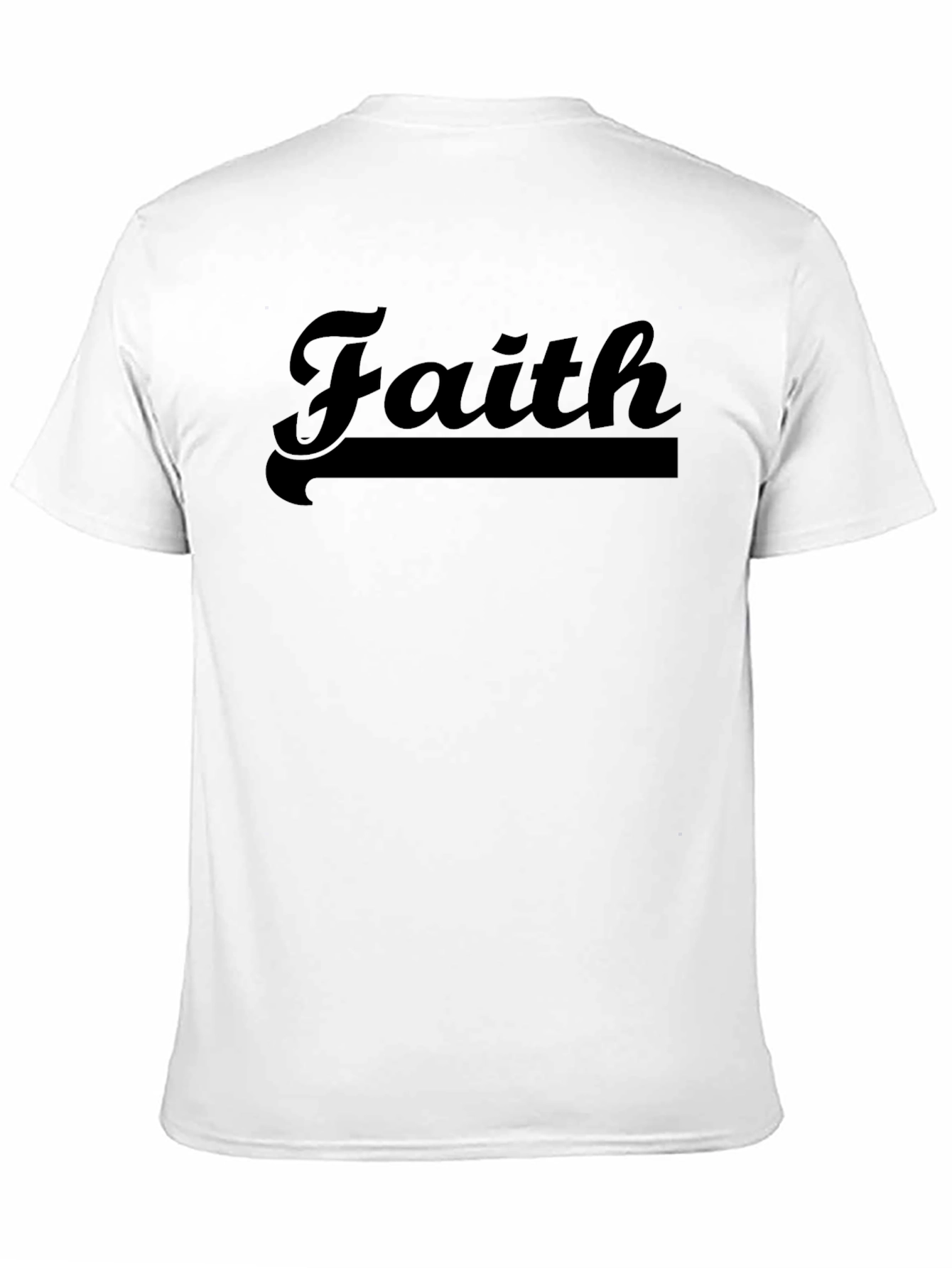 Faith Graphic Tee - Mens Black T-Shirt