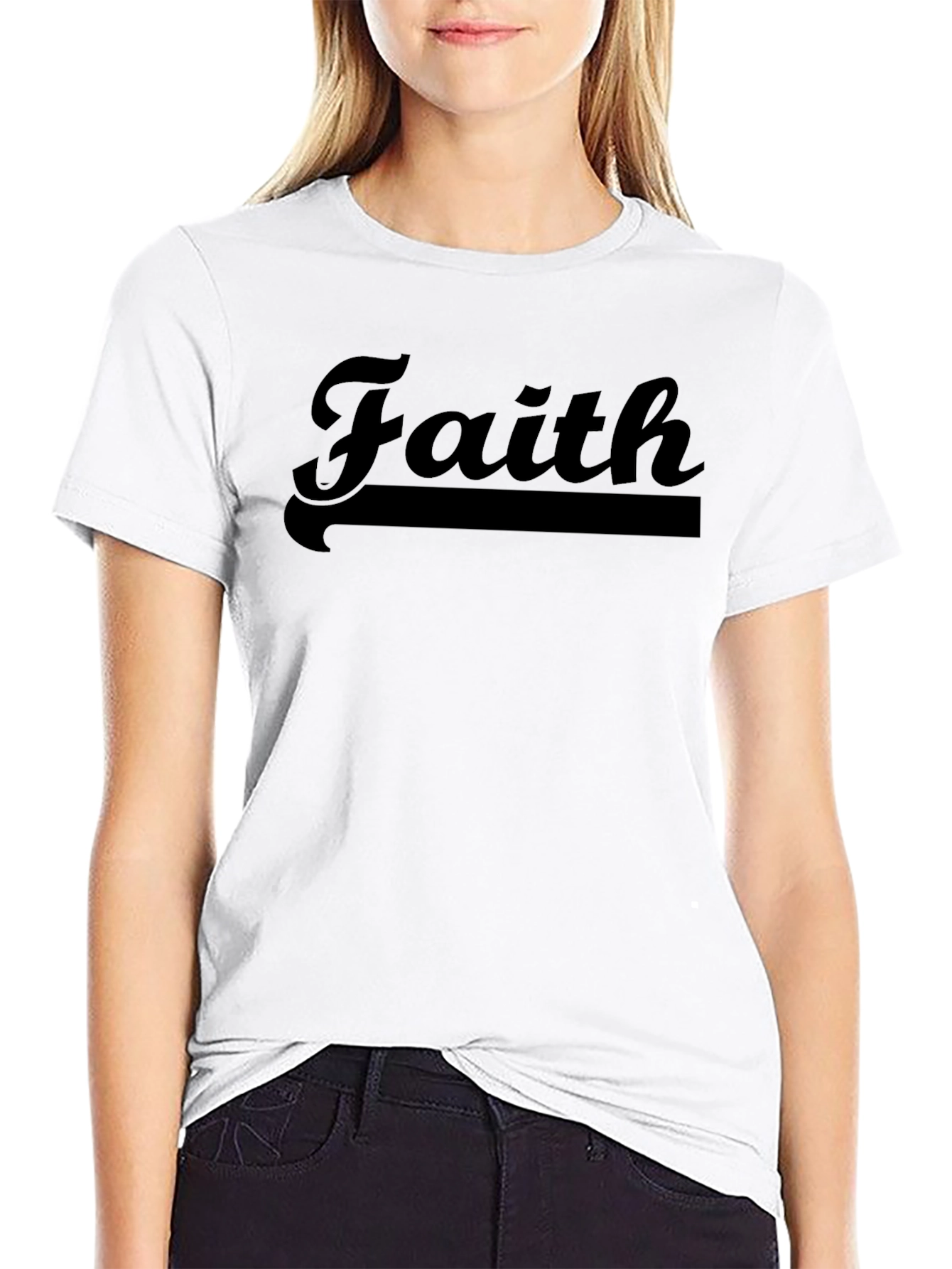 Faith Graphic Tee - Mens Black T-Shirt