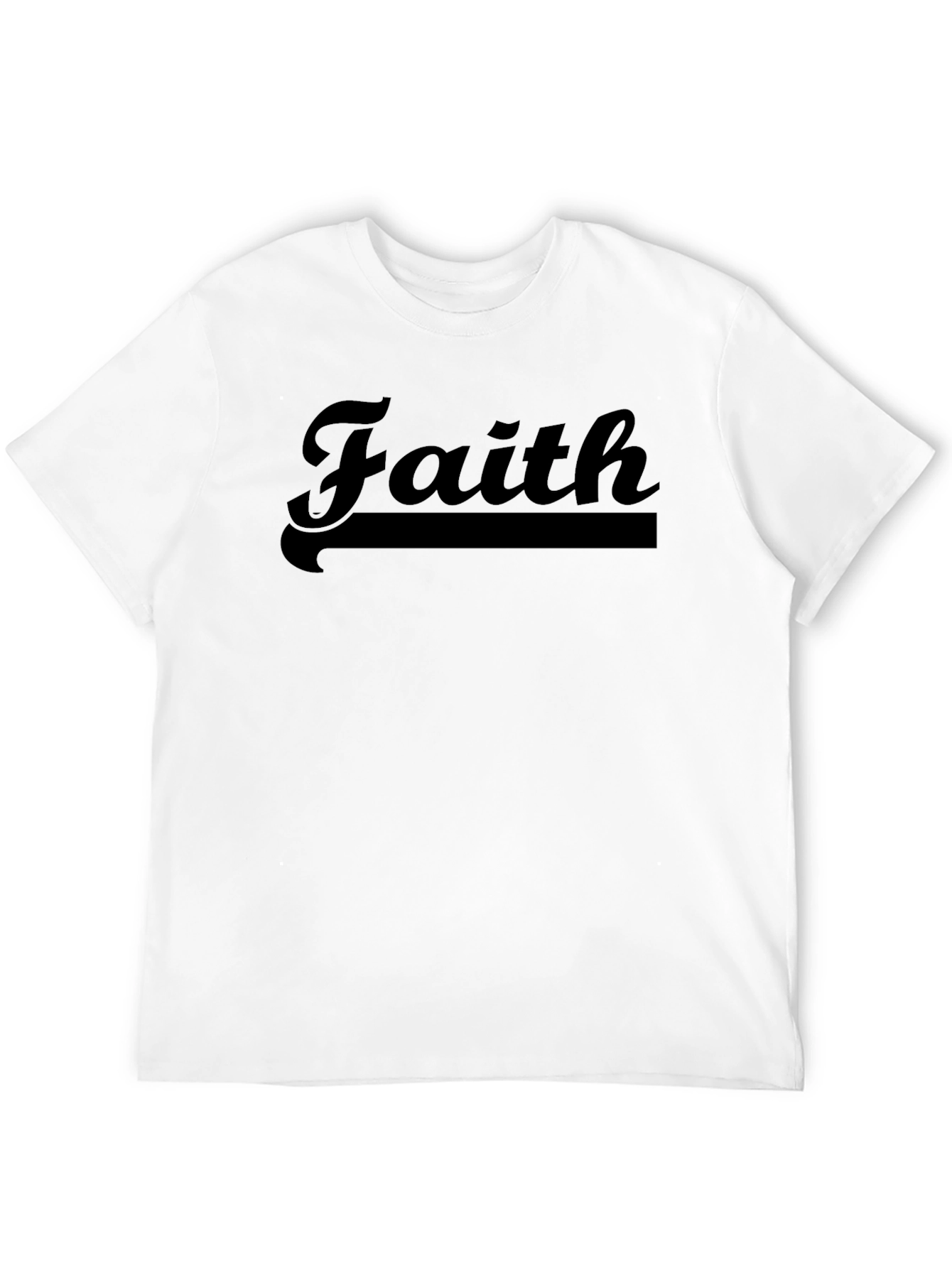 Faith Graphic Tee - Mens Black T-Shirt