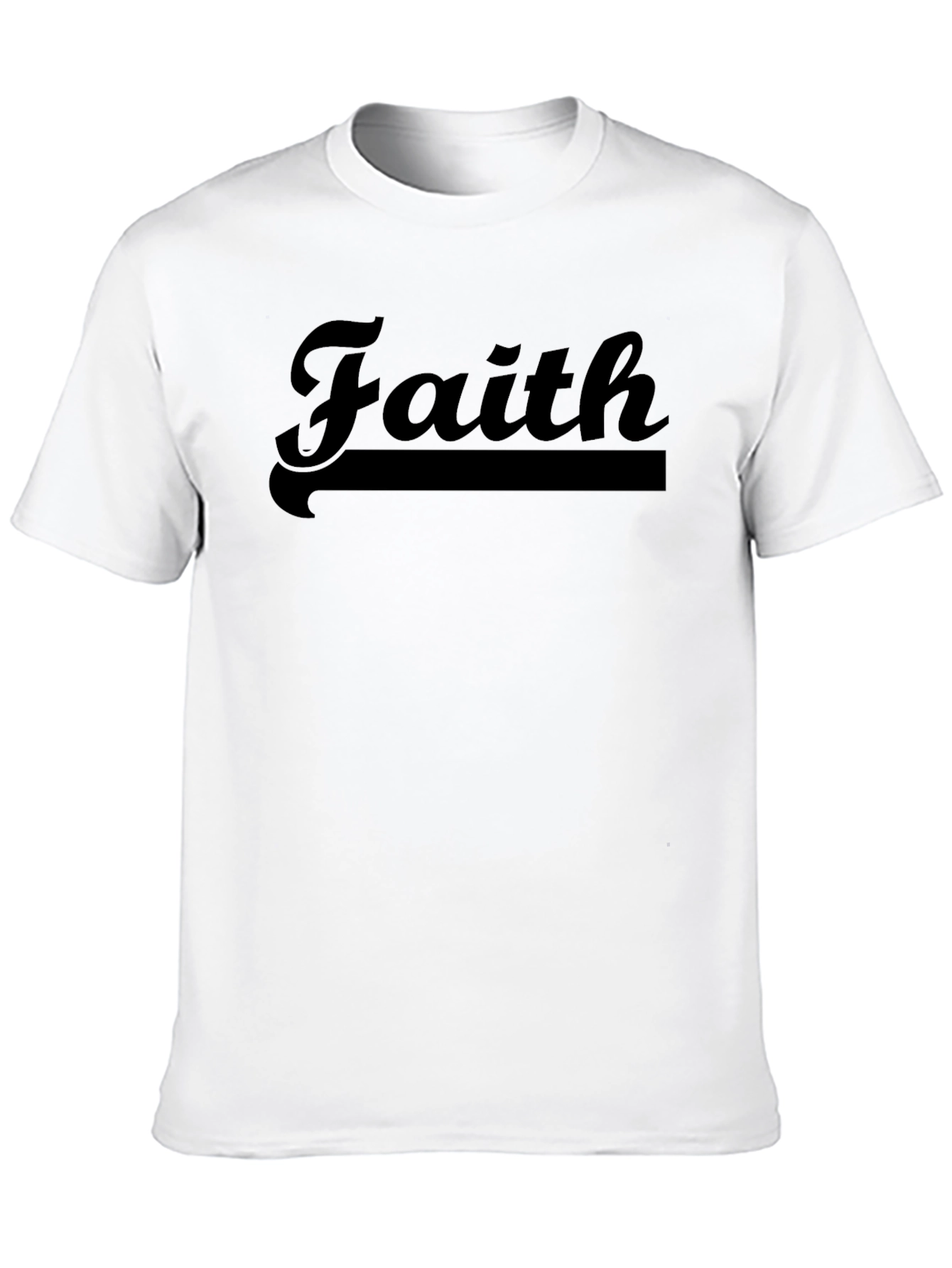 Faith Graphic Tee - Mens Black T-Shirt