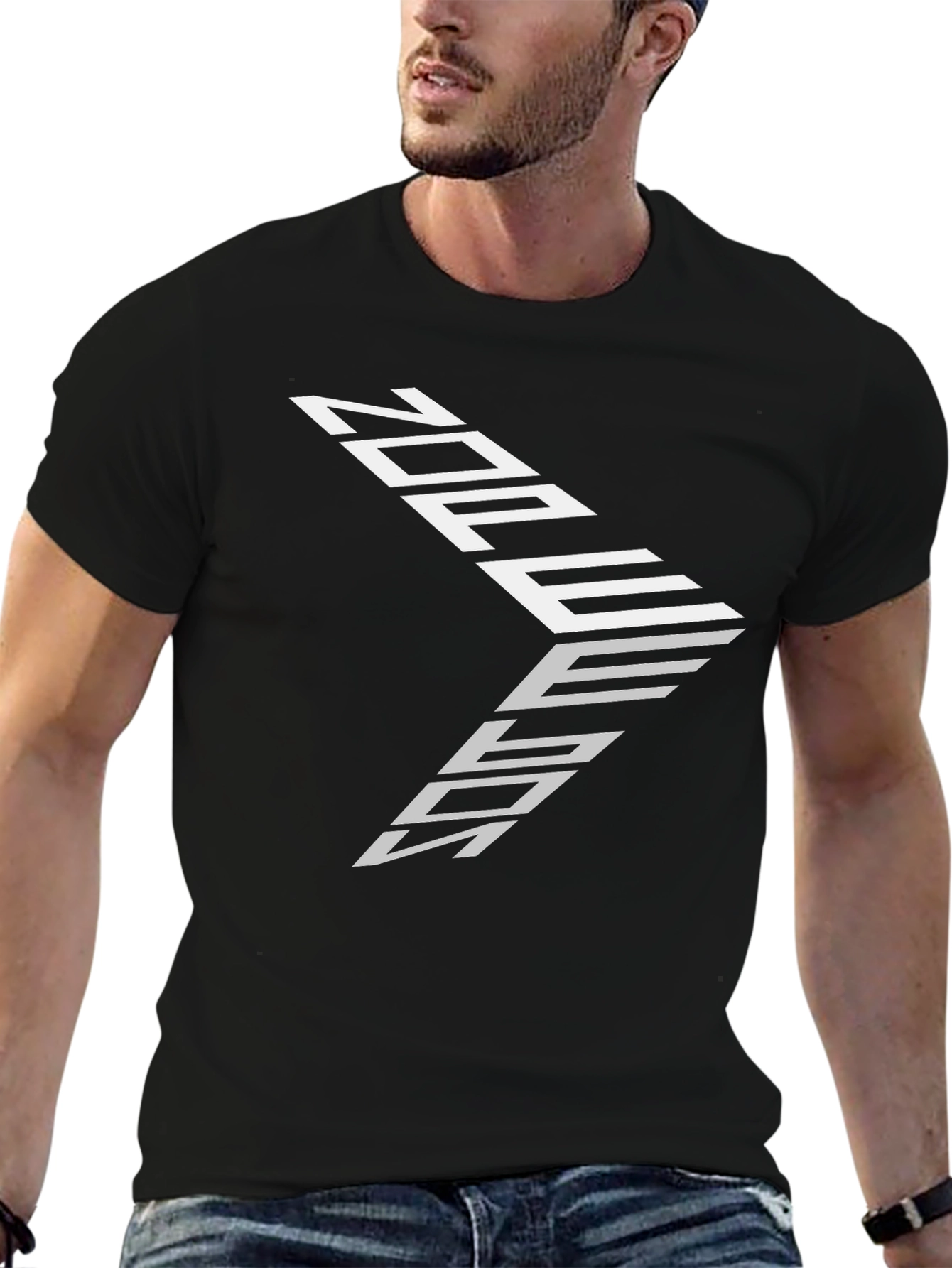 Modern Graphic Print Tee - Stylish Casual Wear