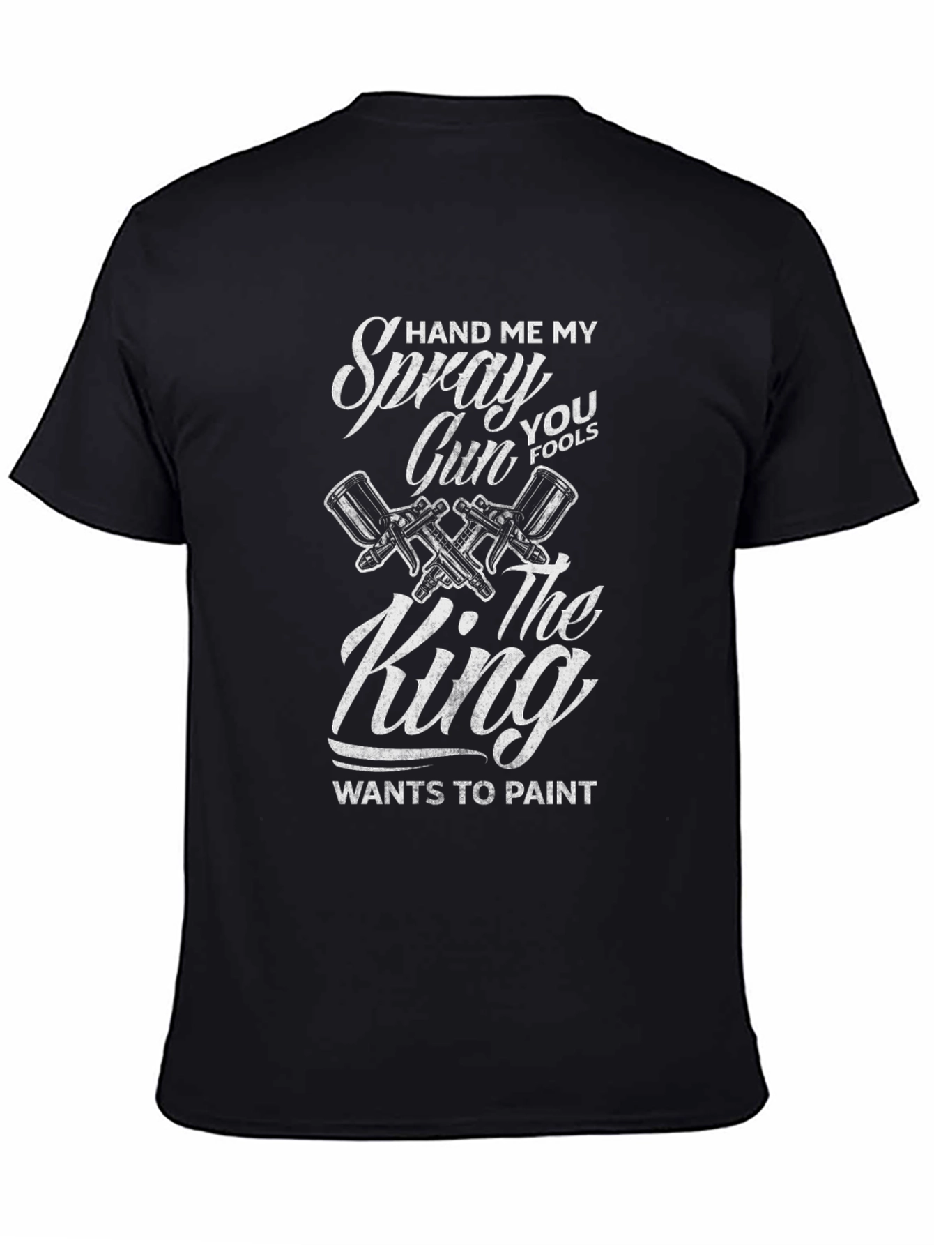 Spray Gun King Graphic T-Shirt