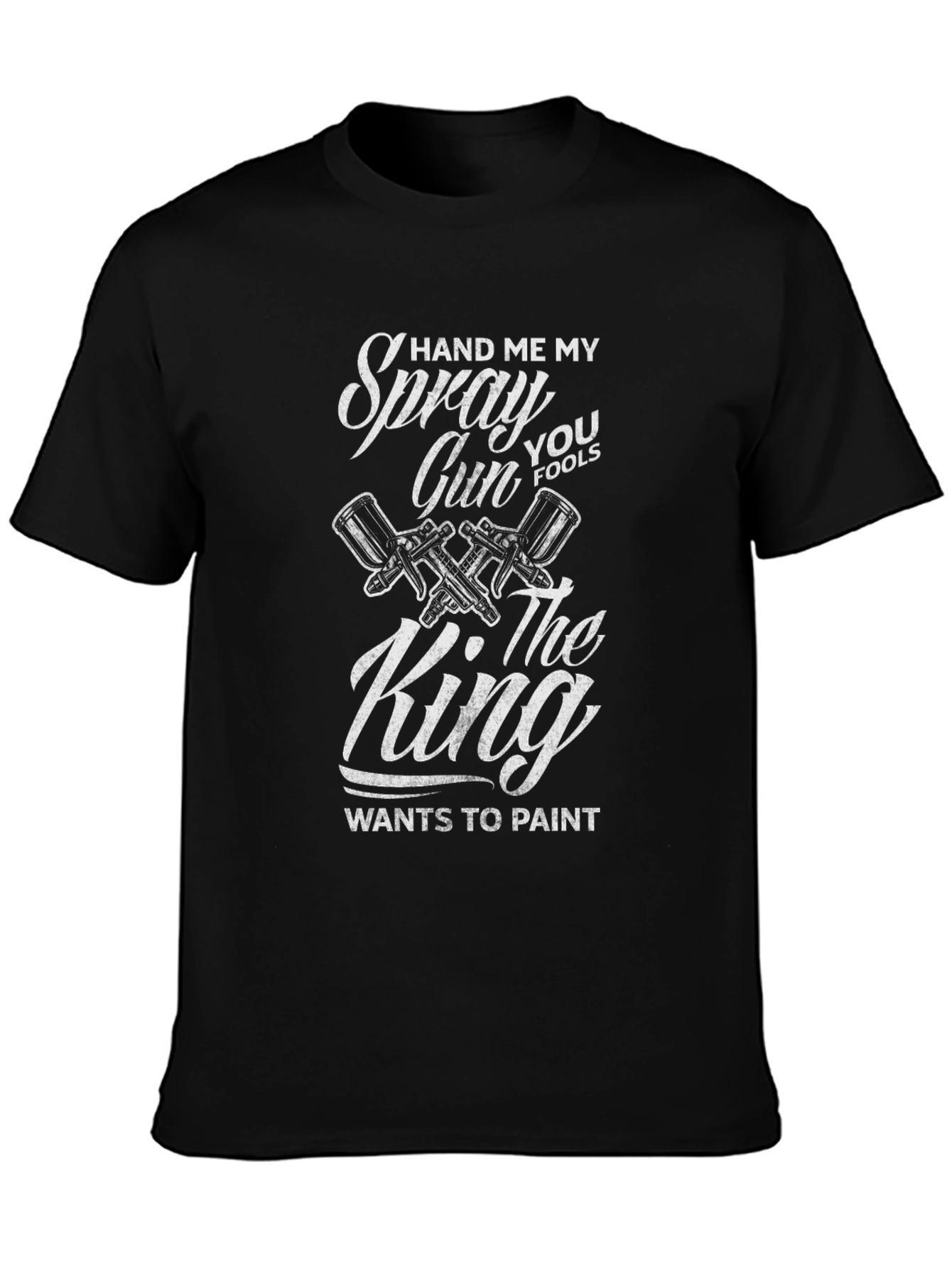 Spray Gun King Graphic T-Shirt