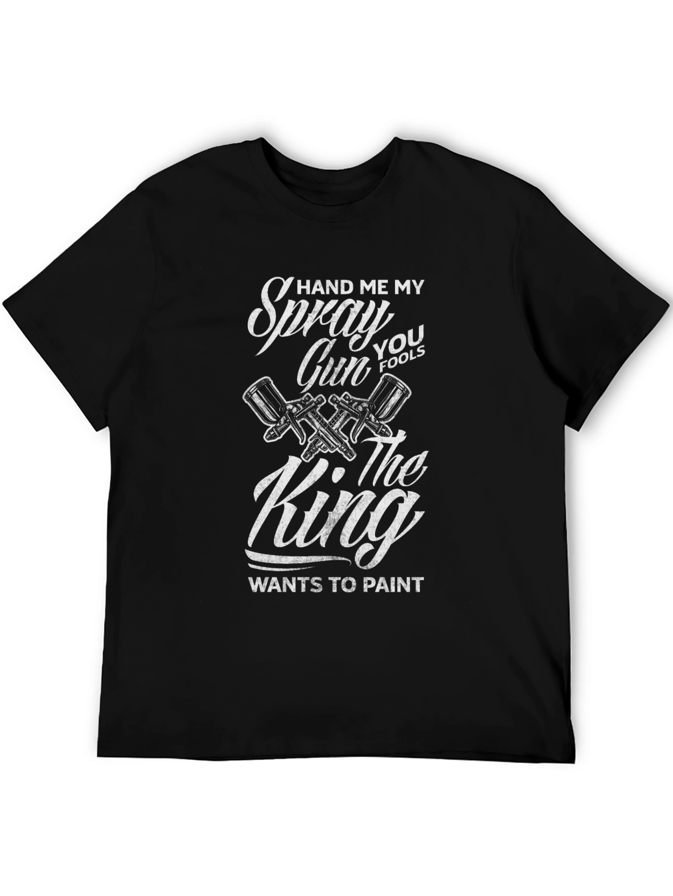Spray Gun King Graphic T-Shirt