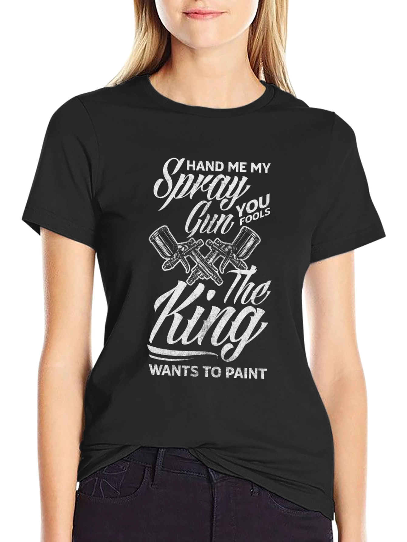 Spray Gun King Graphic T-Shirt