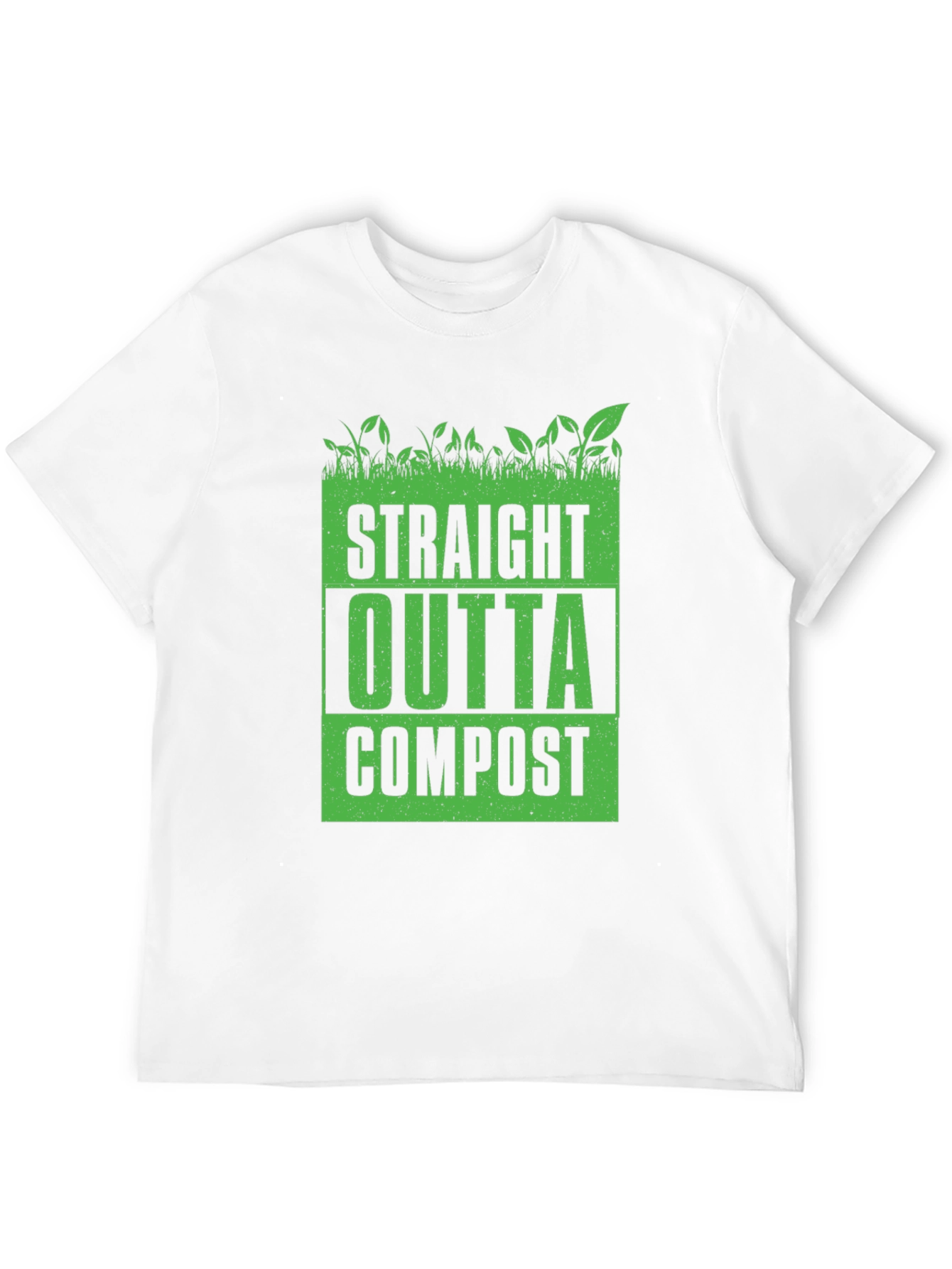 Straight Outta Compost Black Graphic Tee