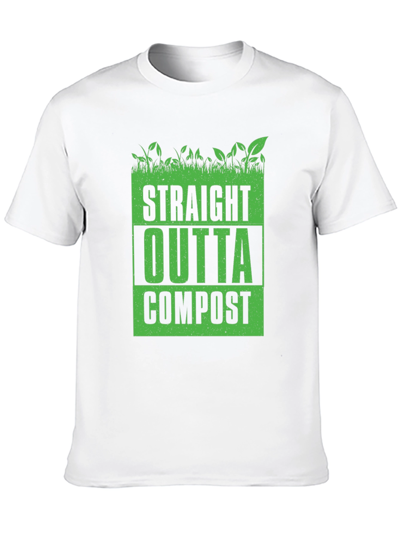Straight Outta Compost Black Graphic Tee
