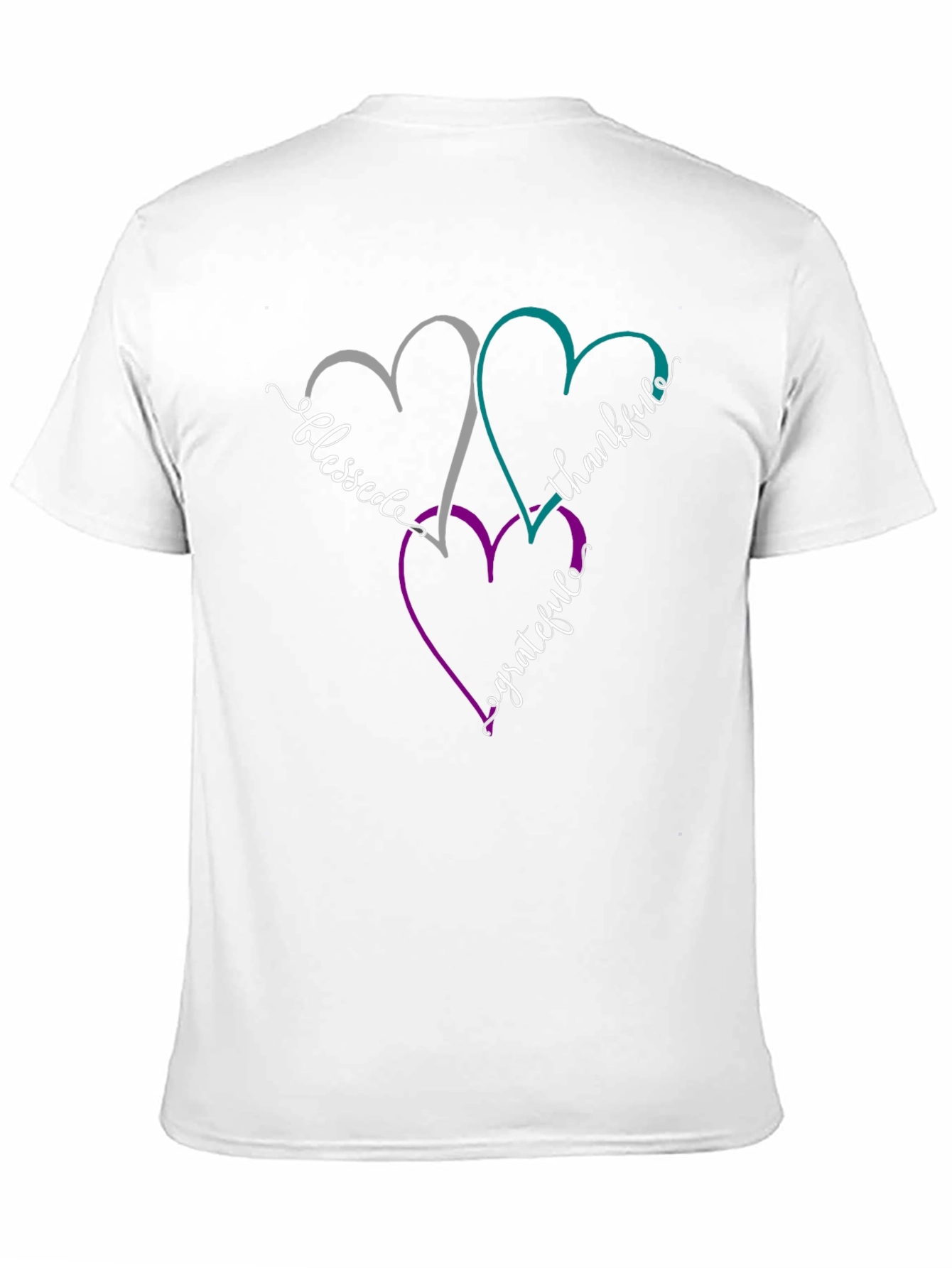 Blessed Thankful Grateful Heart Tee