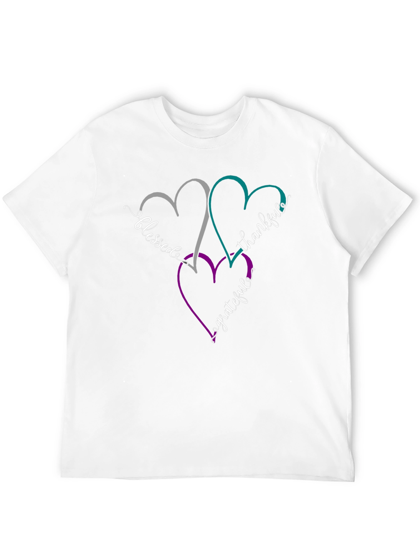 Blessed Thankful Grateful Heart Tee