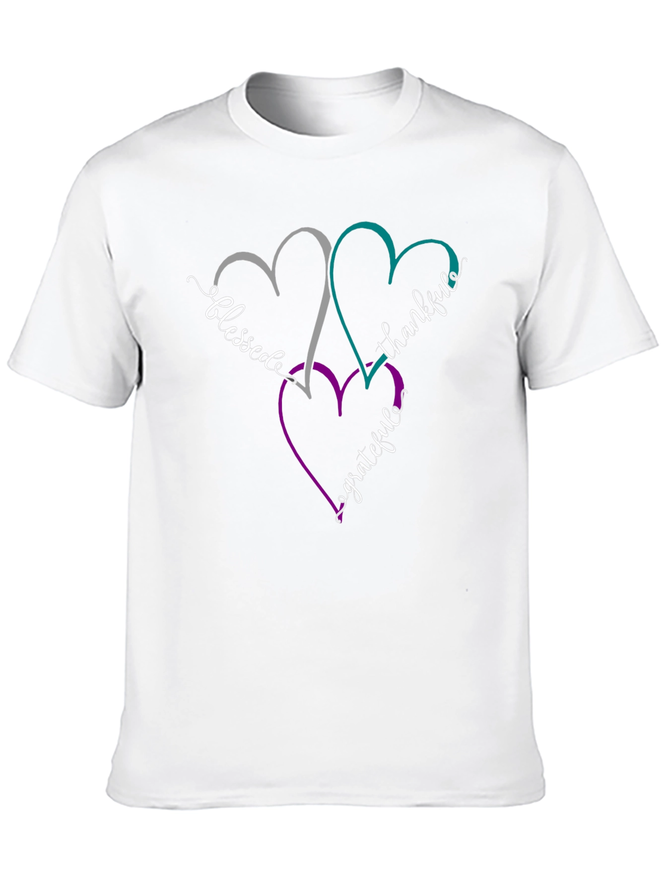Blessed Thankful Grateful Heart Tee