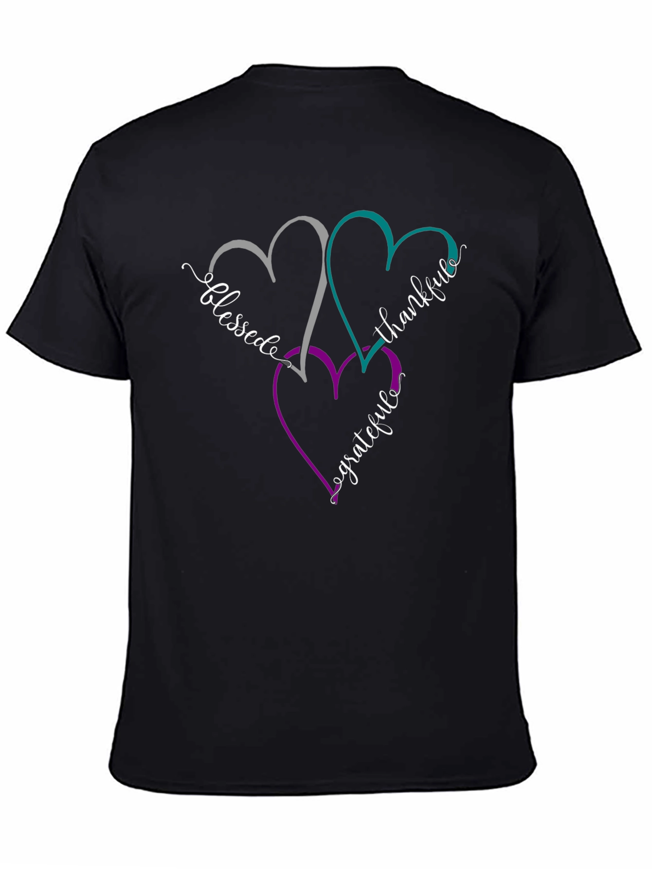 Blessed Thankful Grateful Heart Tee