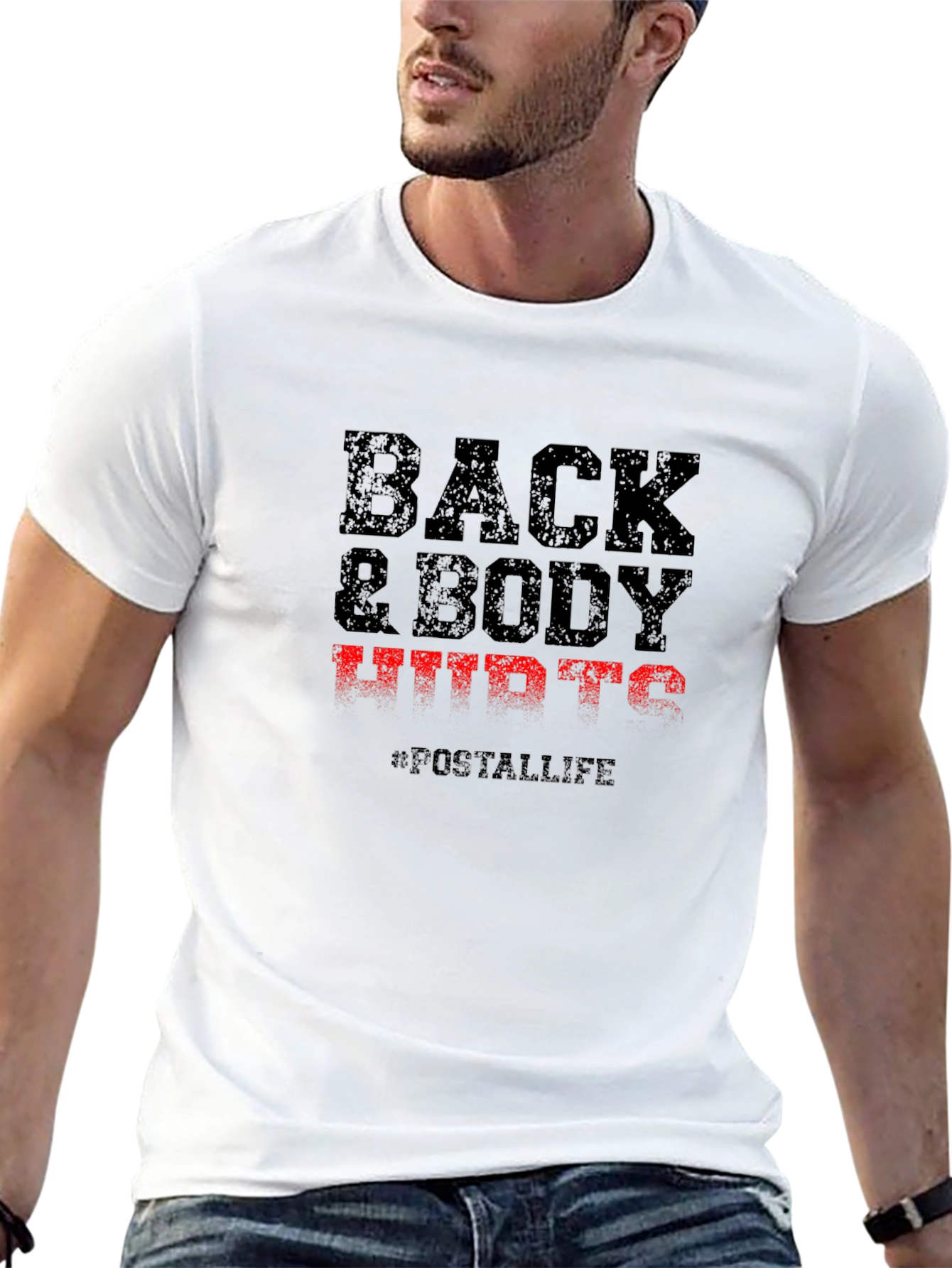 Back & Body Unisex Graphic Tee - Postal Life