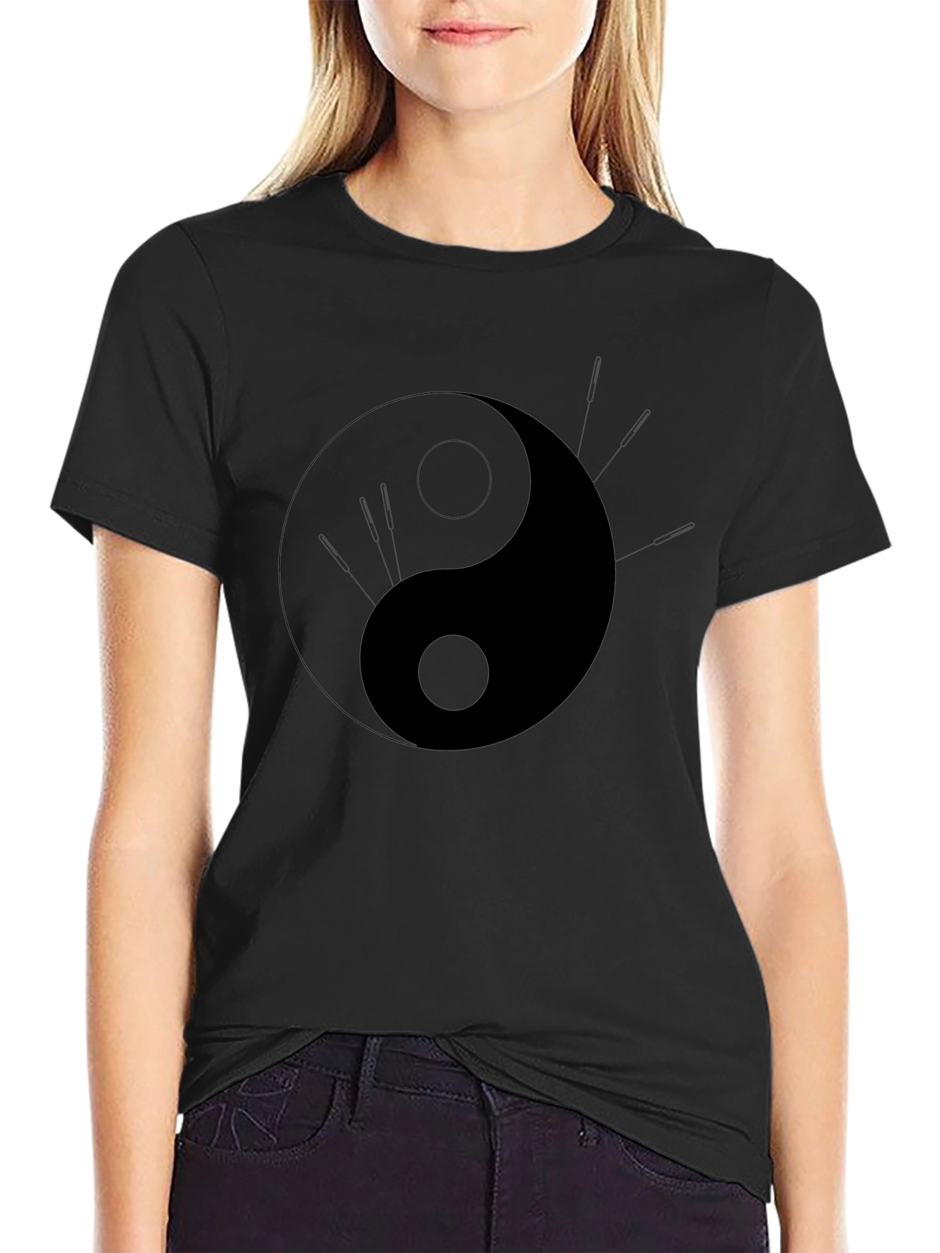 Yin Yang Acupuncture T-Shirt - Balance & Harmony