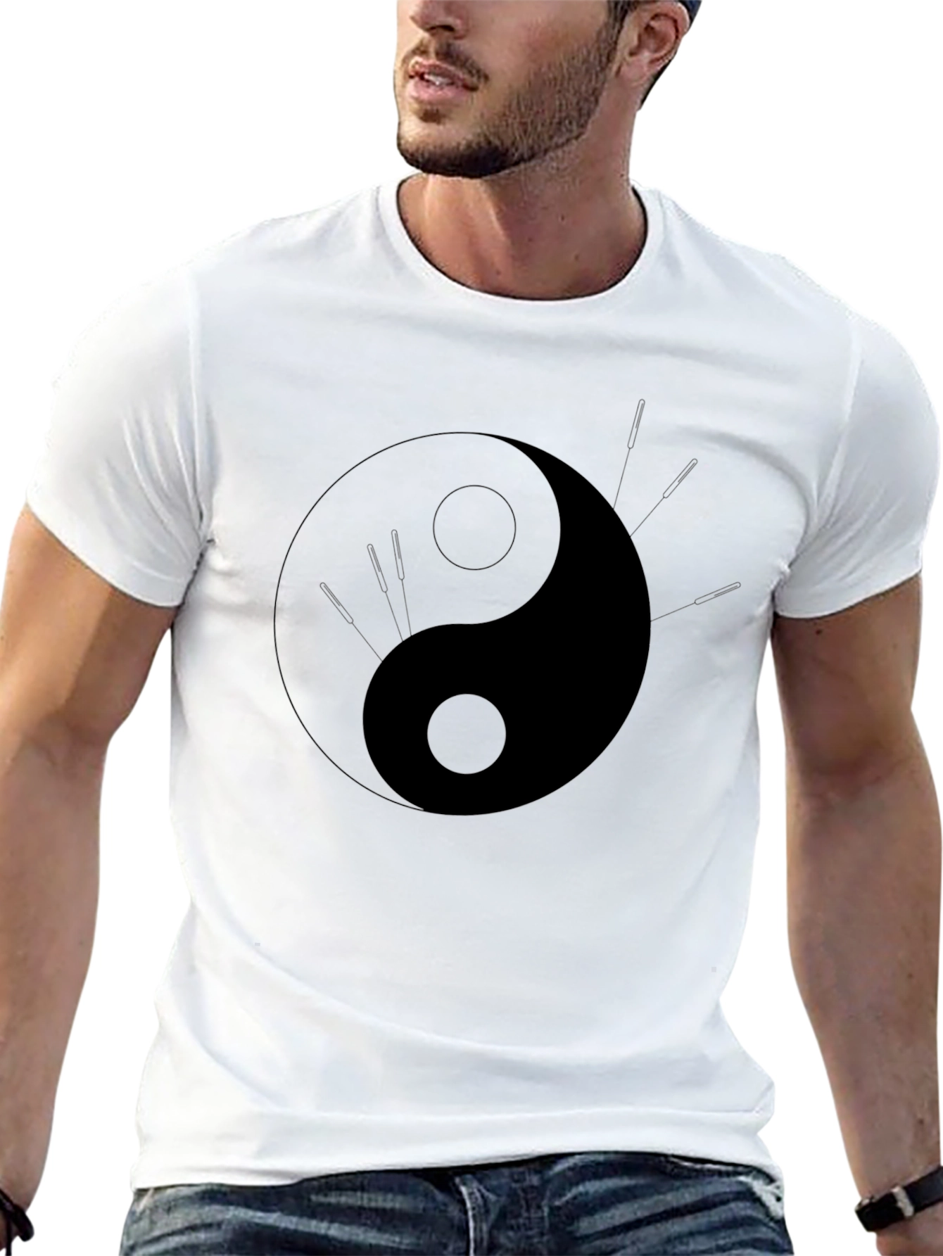 Yin Yang Acupuncture T-Shirt - Balance & Harmony