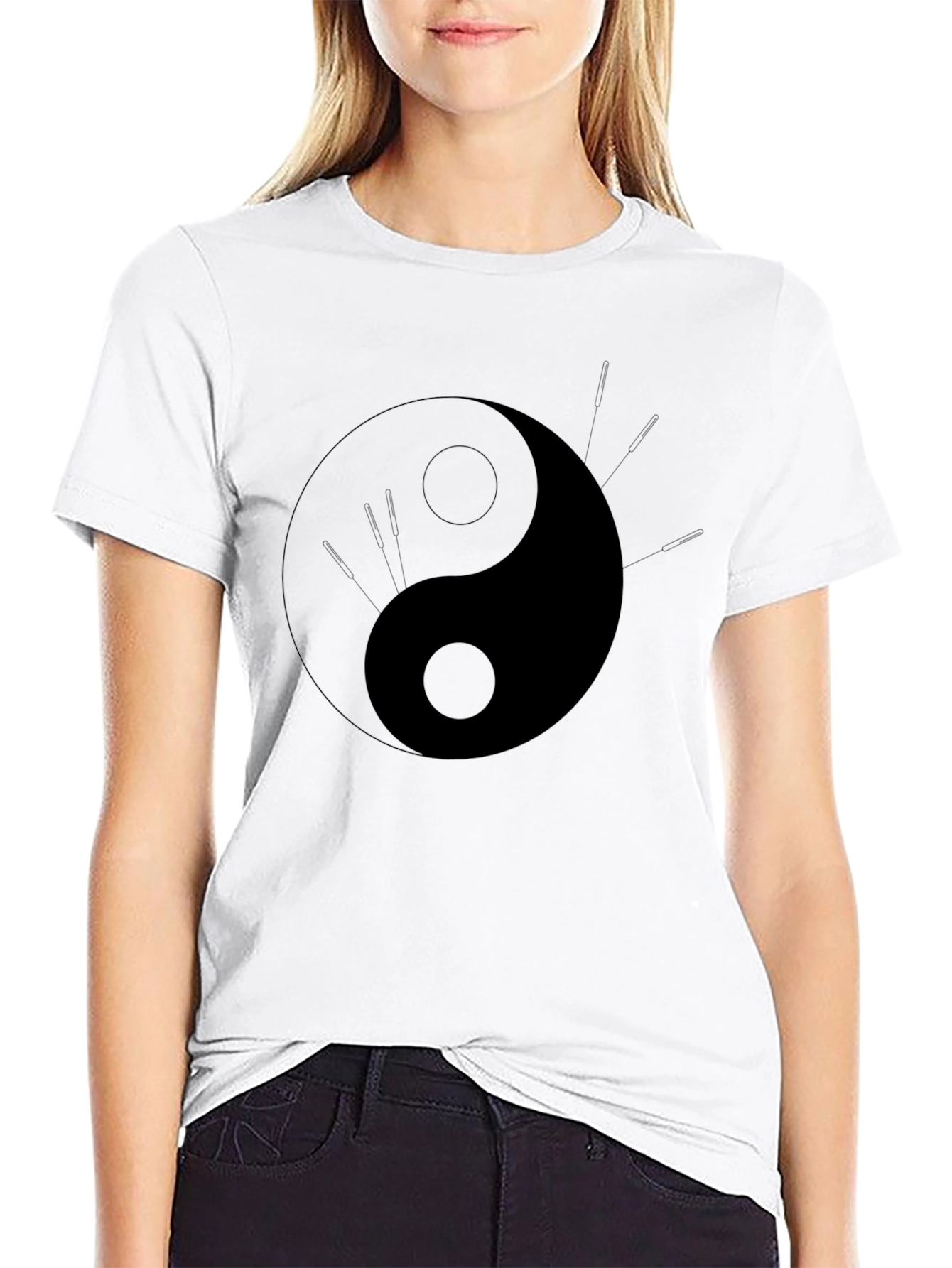 Yin Yang Acupuncture T-Shirt - Balance & Harmony