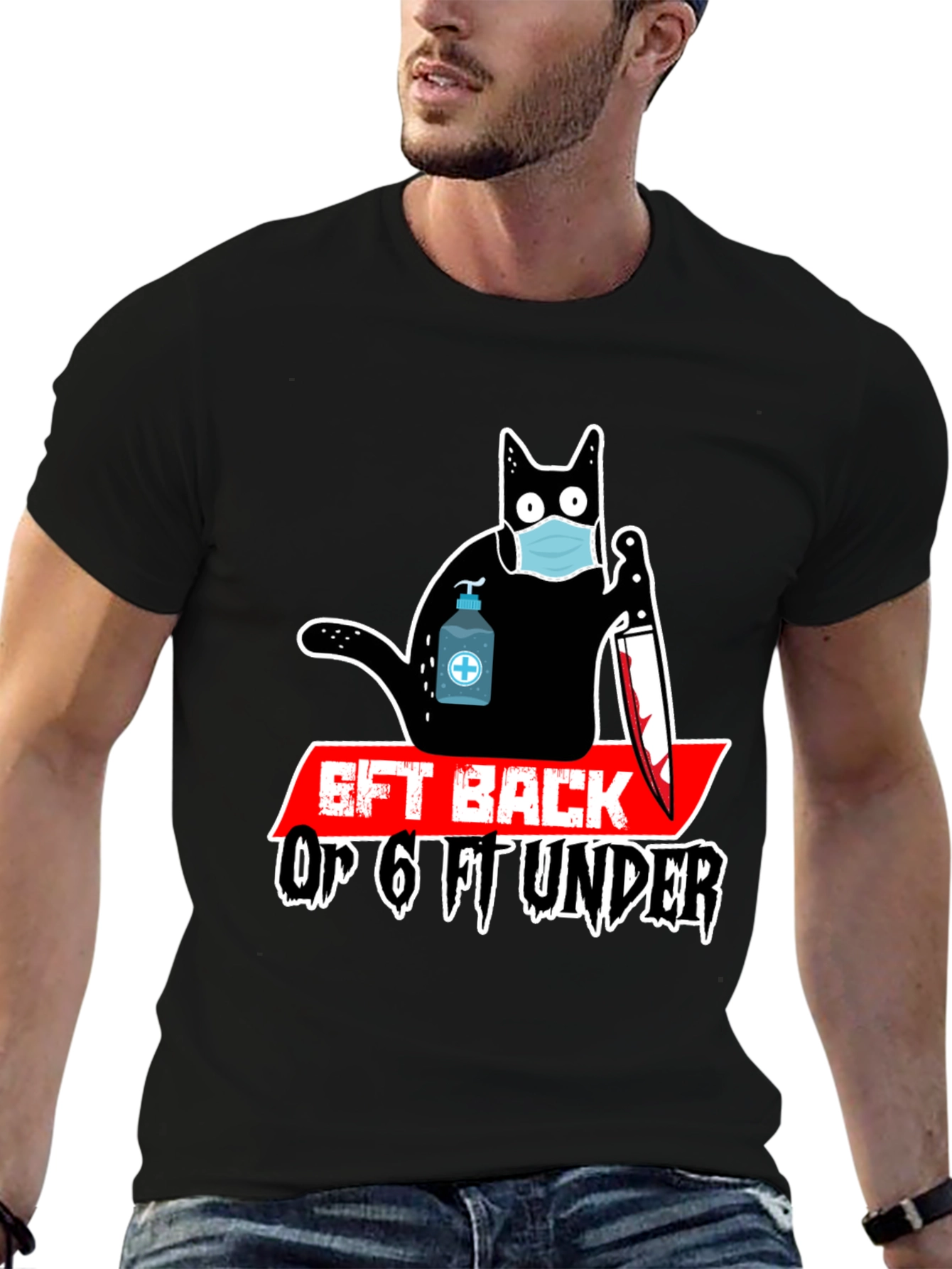 6ft Back Or 6ft Under T-Shirt