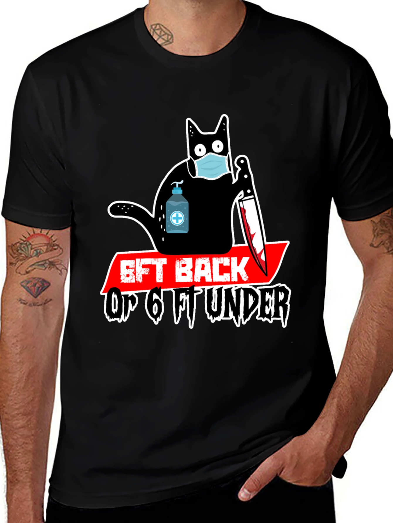 6ft Back Or 6ft Under T-Shirt
