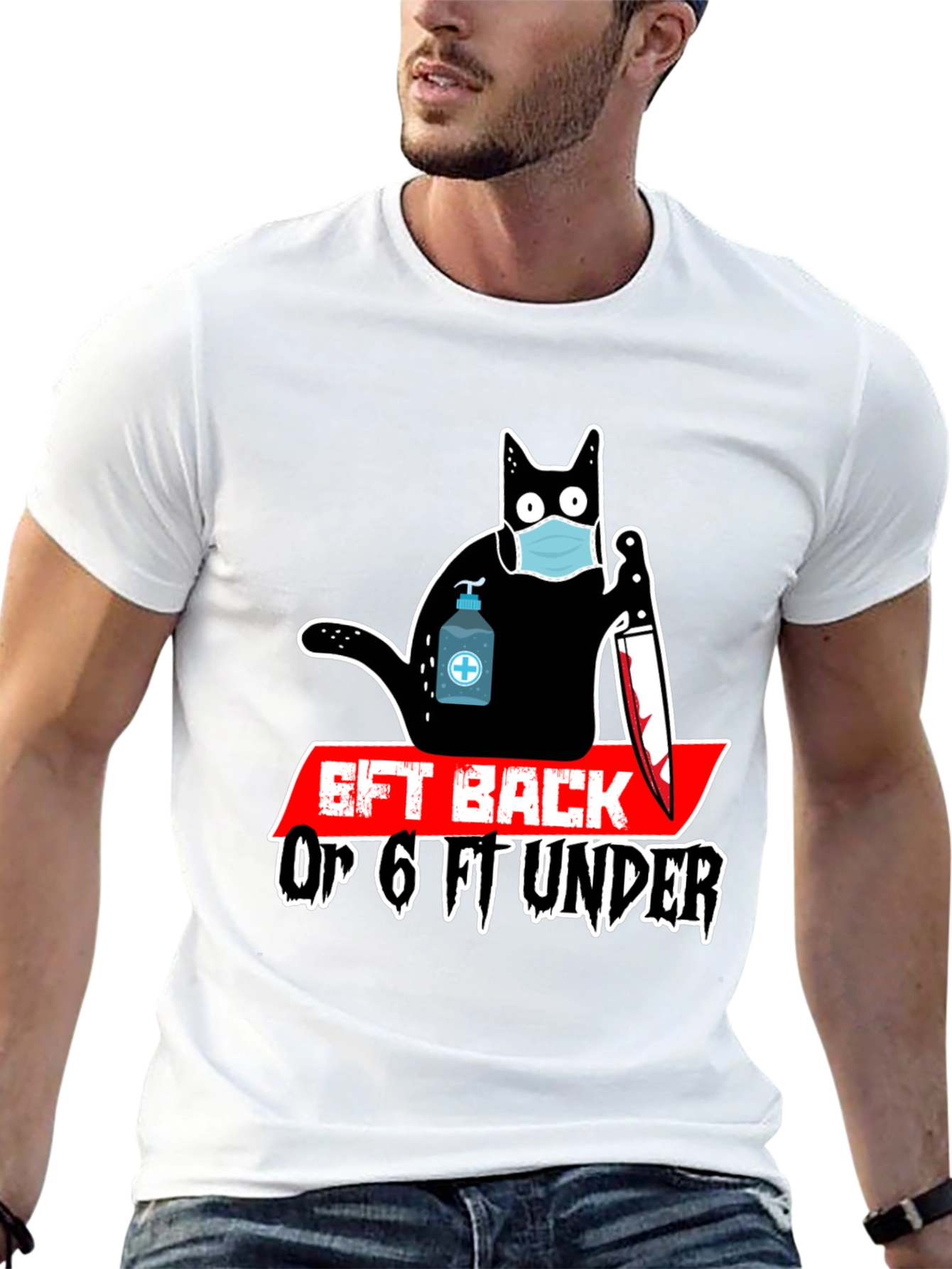 6ft Back Or 6ft Under T-Shirt