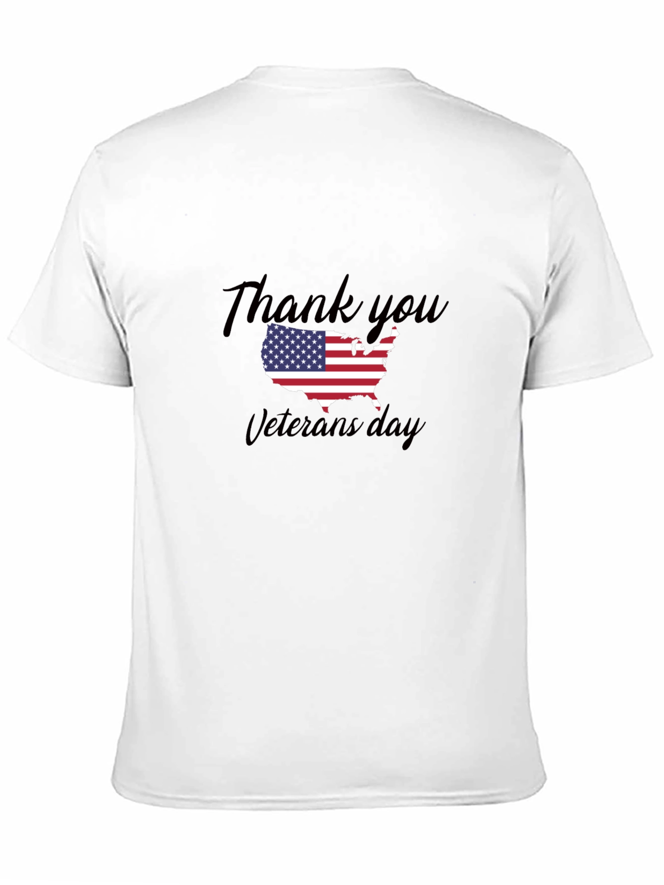 Thank You Veterans Day USA Flag T-Shirt