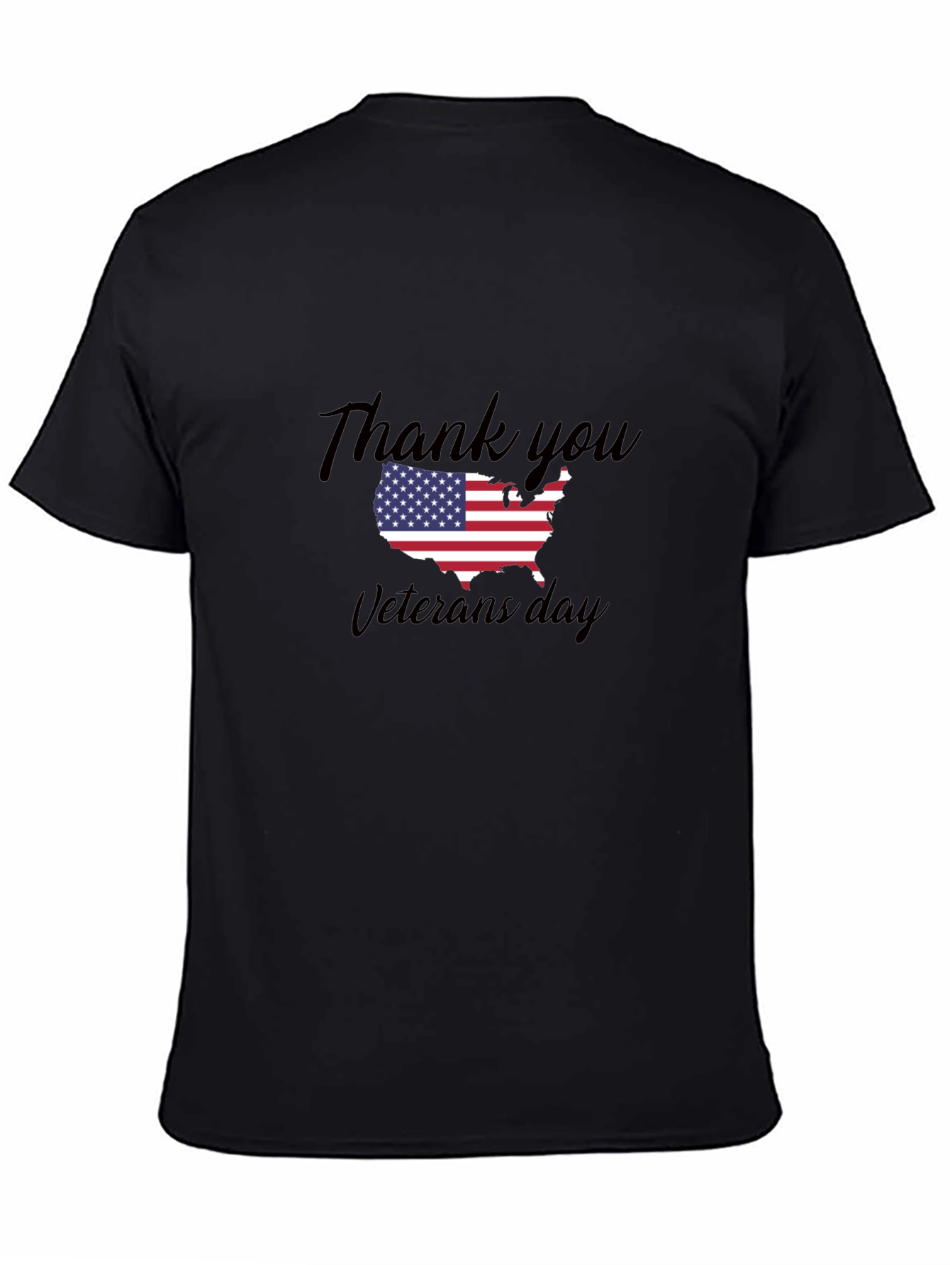 Thank You Veterans Day USA Flag T-Shirt
