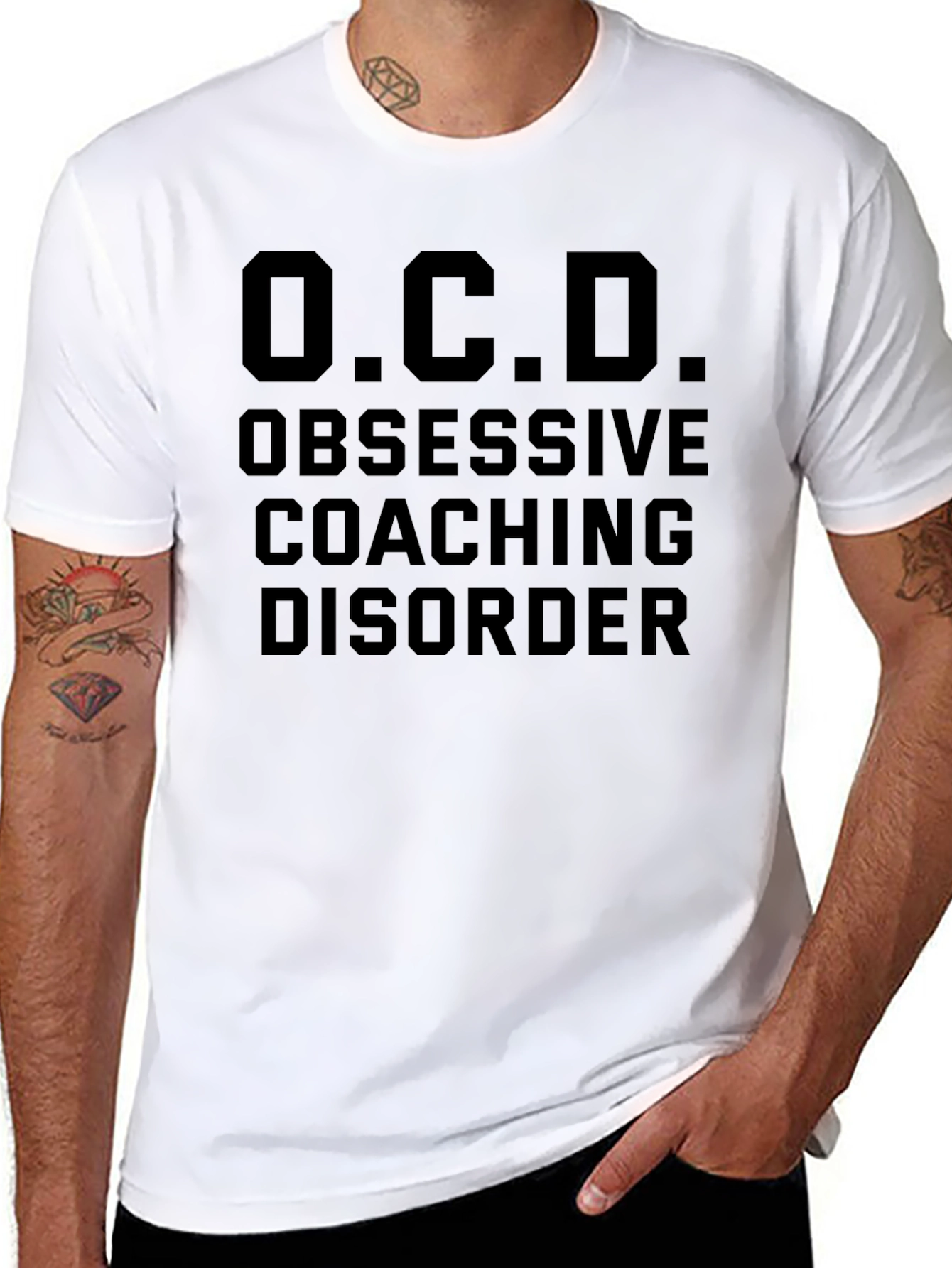 OCD Obsessive Coaching Disorder Funny T-Shirt