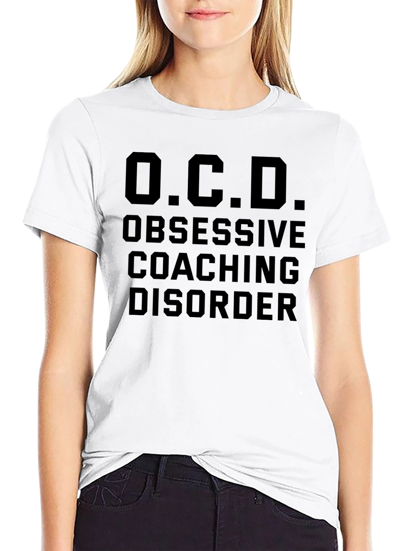 OCD Obsessive Coaching Disorder Funny T-Shirt