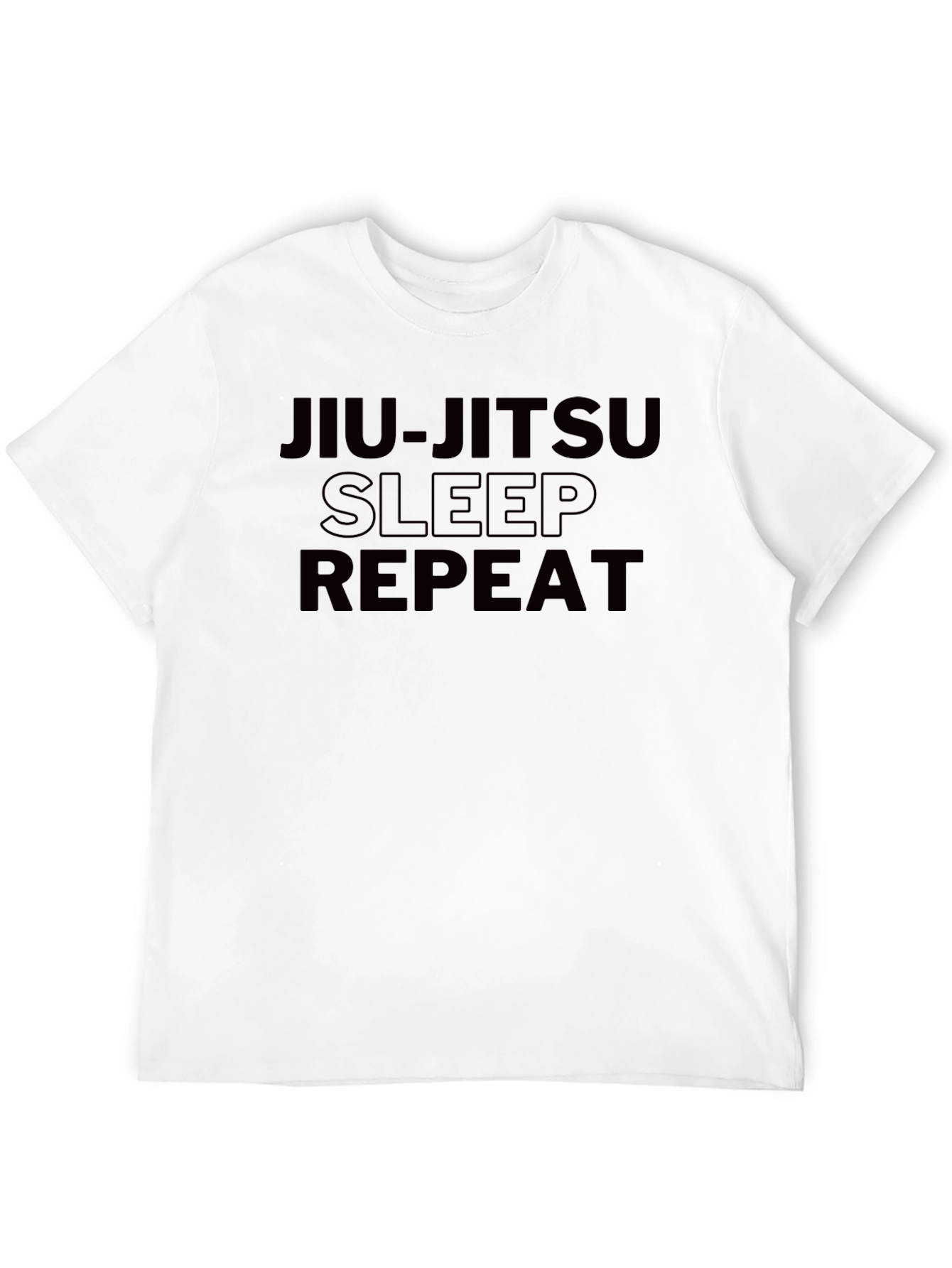 Jiu-Jitsu Sleep Repeat Graphic T-Shirt