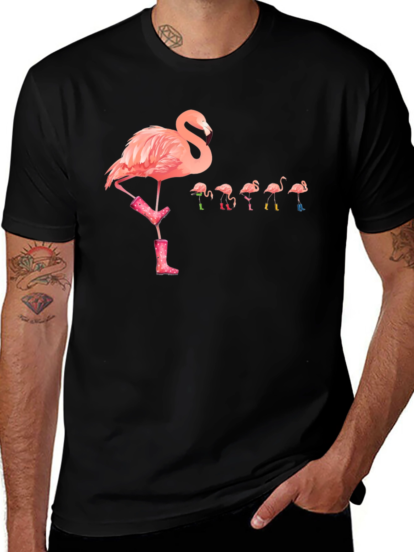Flamingo Family T-Shirt