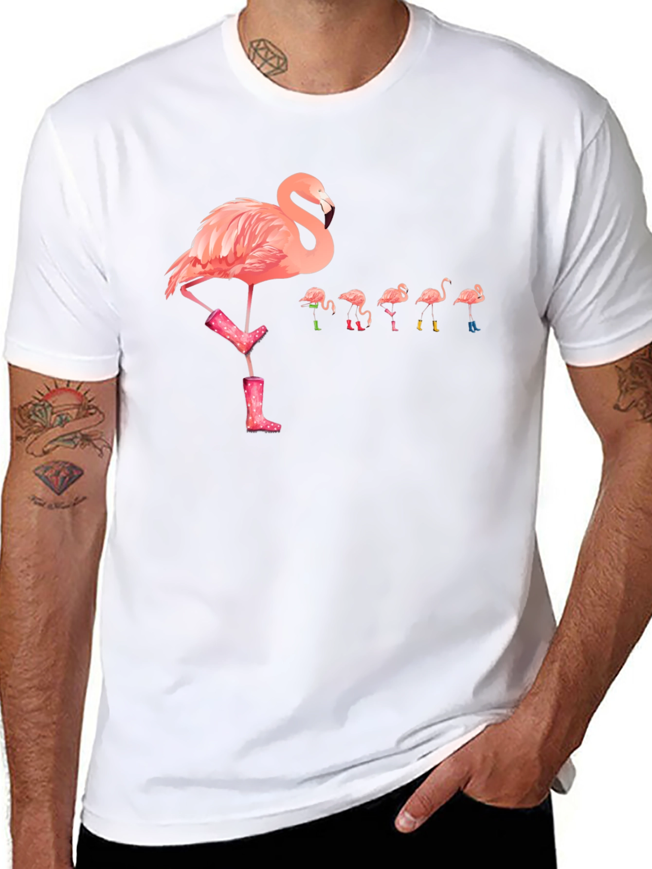 Flamingo Family T-Shirt