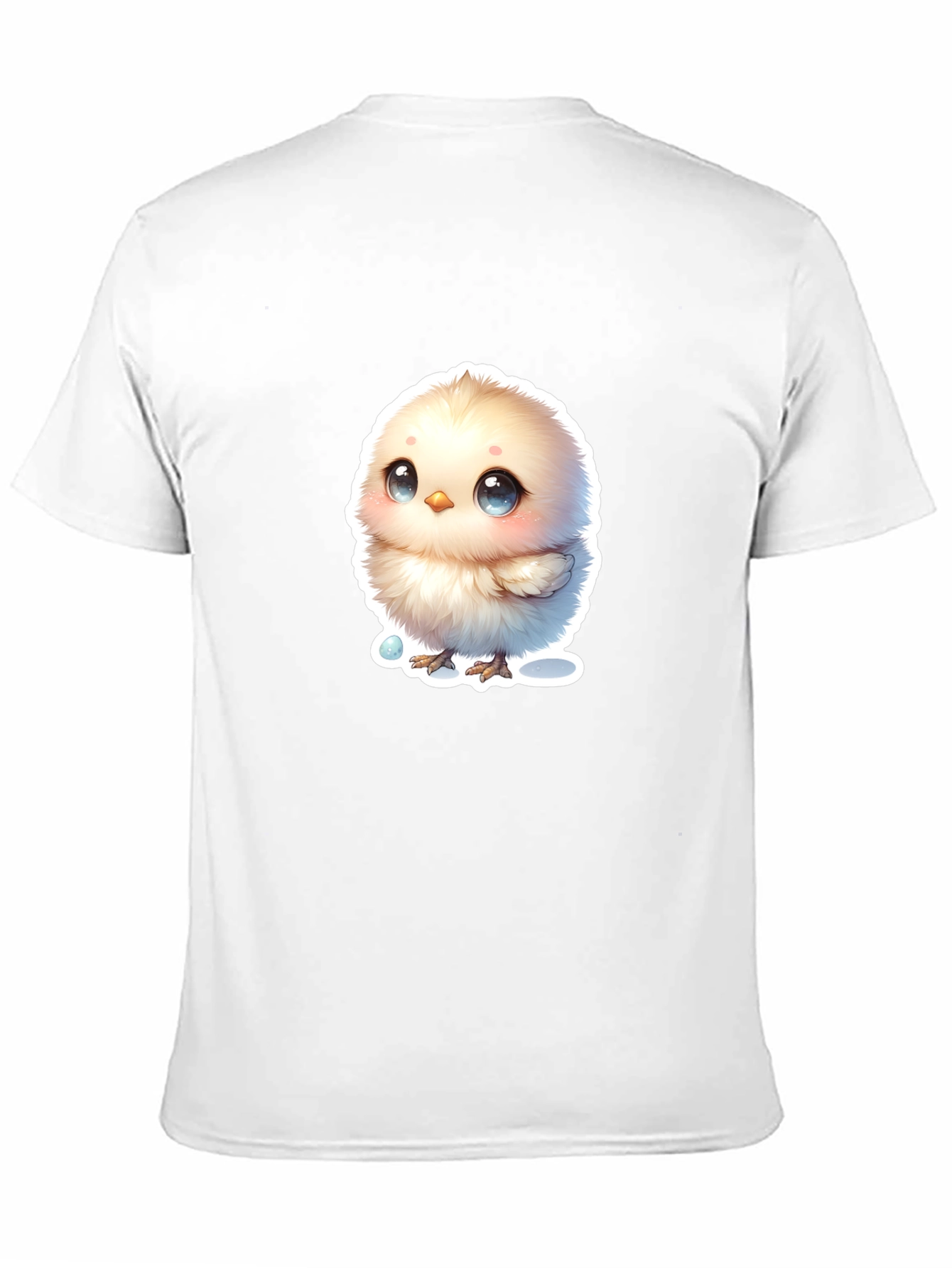 Cute Chick Graphic T-Shirt - Black