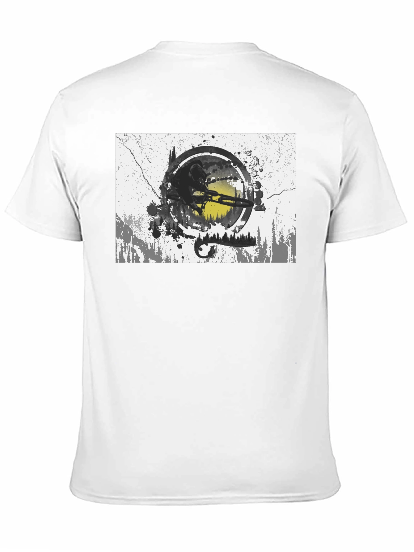 Mountain Biker Graphic T-Shirt - Adventure Ready!