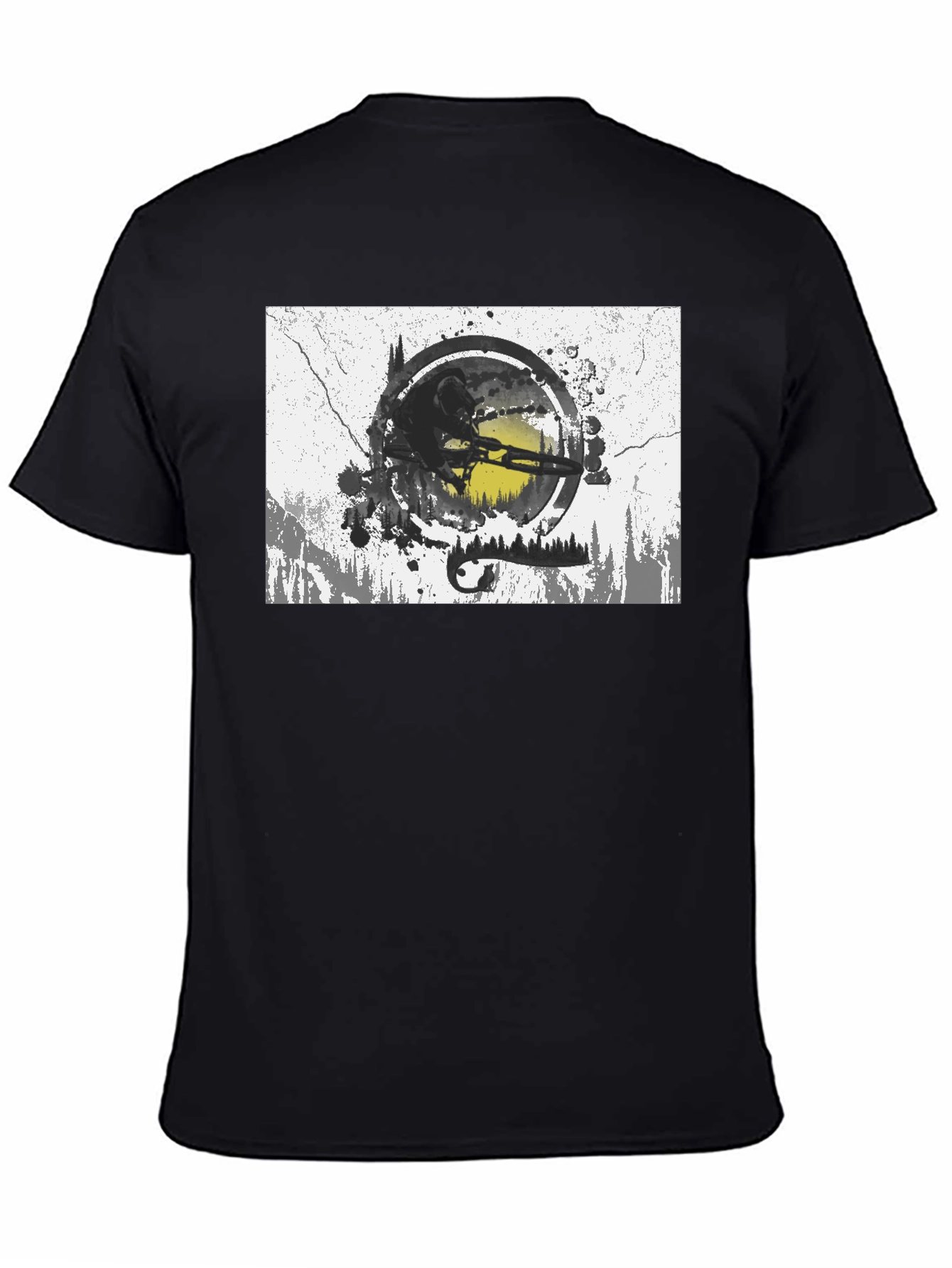 Mountain Biker Graphic T-Shirt - Adventure Ready!