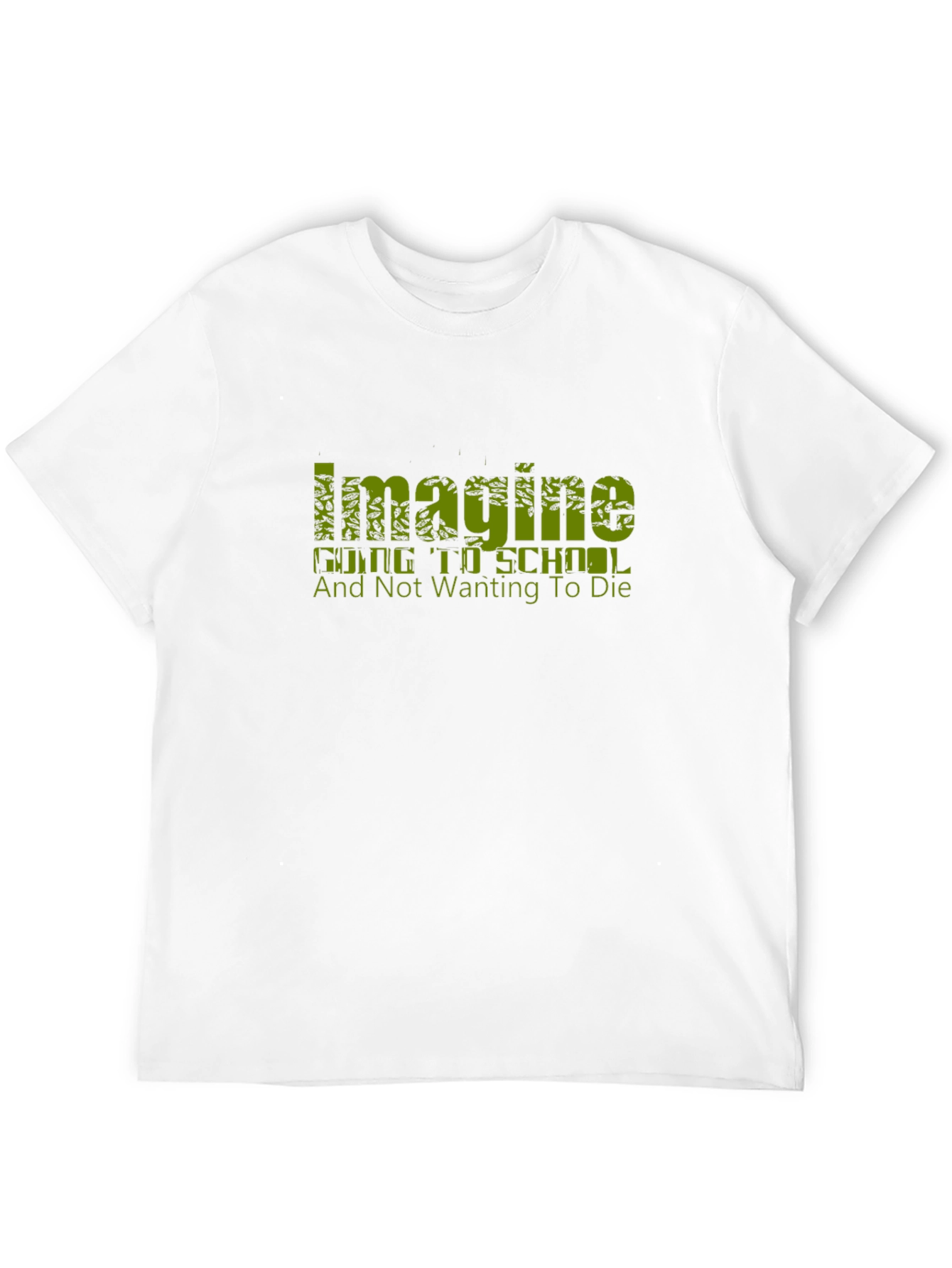Imagine Going To School Funny T-Shirt