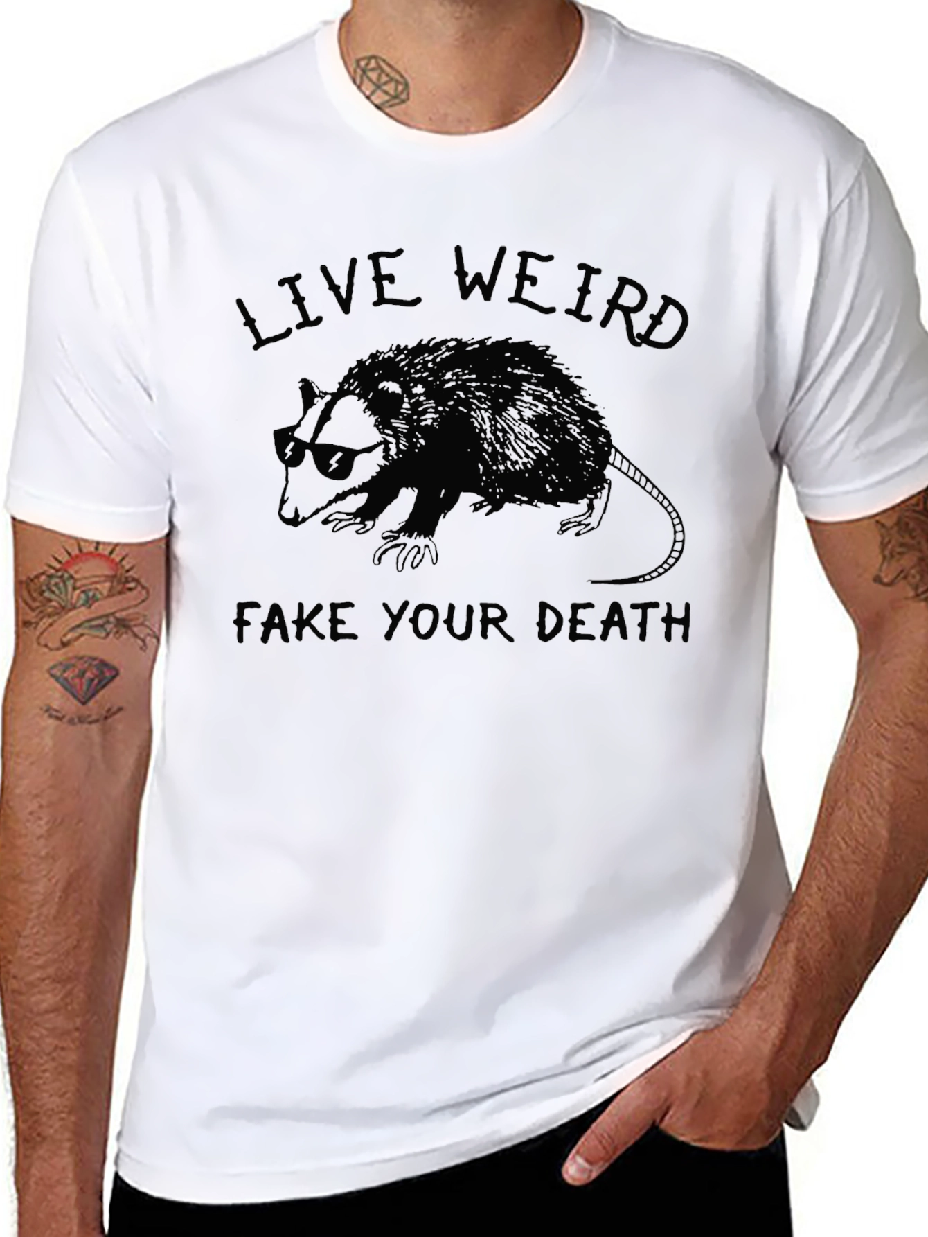 Live Weird Fake Your Death T-Shirt