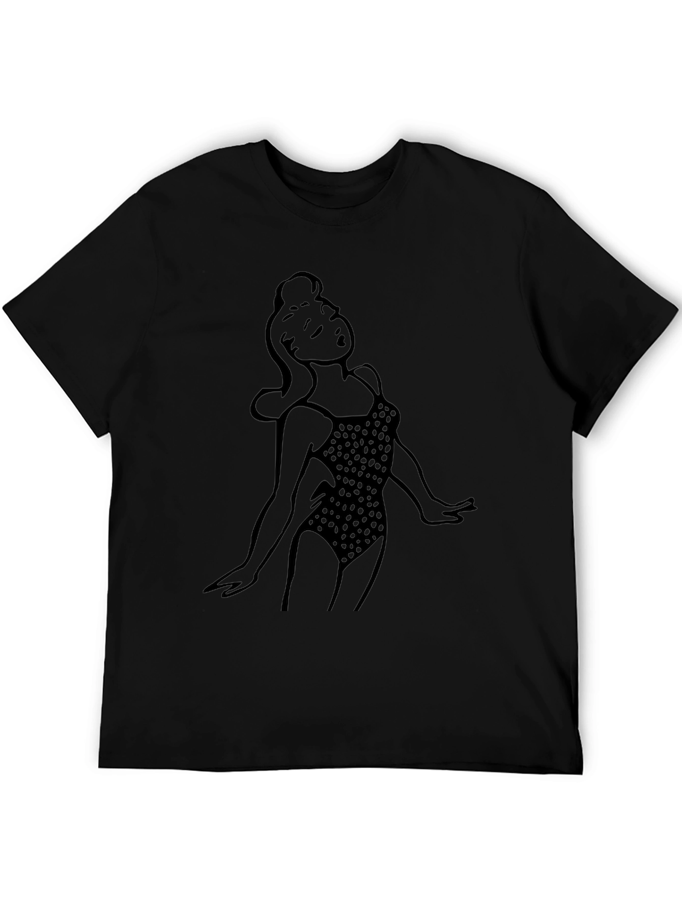Retro Swimsuit Woman Graphic T-Shirt