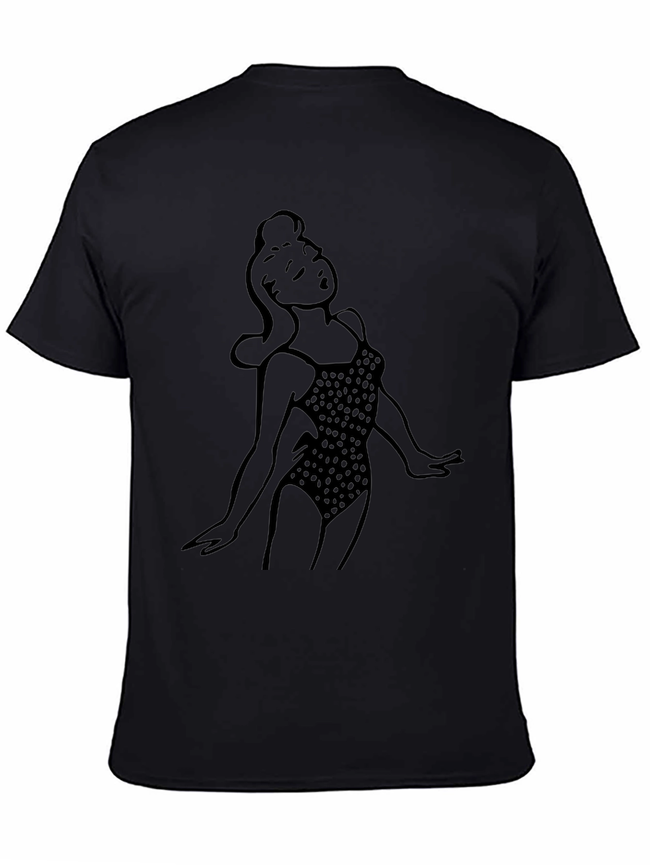Retro Swimsuit Woman Graphic T-Shirt