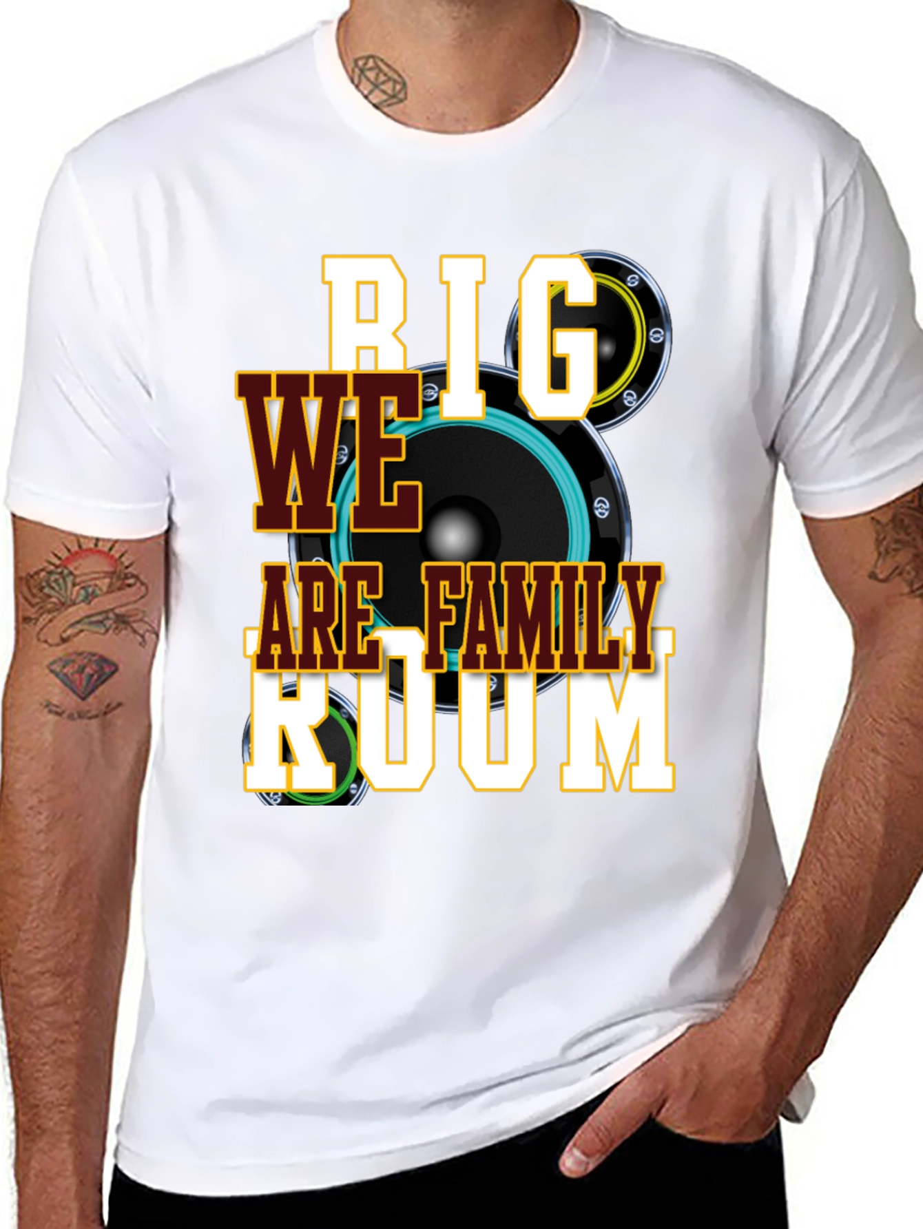 Big We Are Family Room Graphic T-Shirt